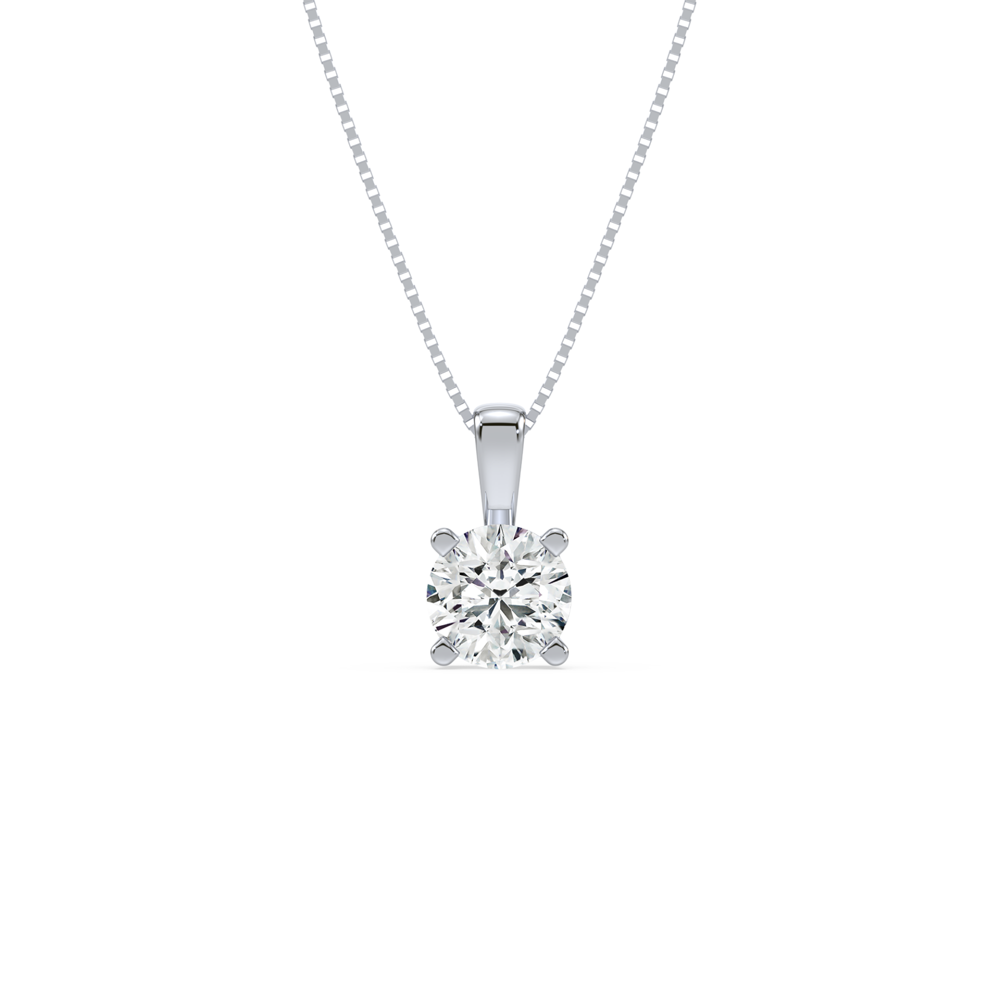 3/4 Carat Solitaire Lab-Grown Diamond Pendant