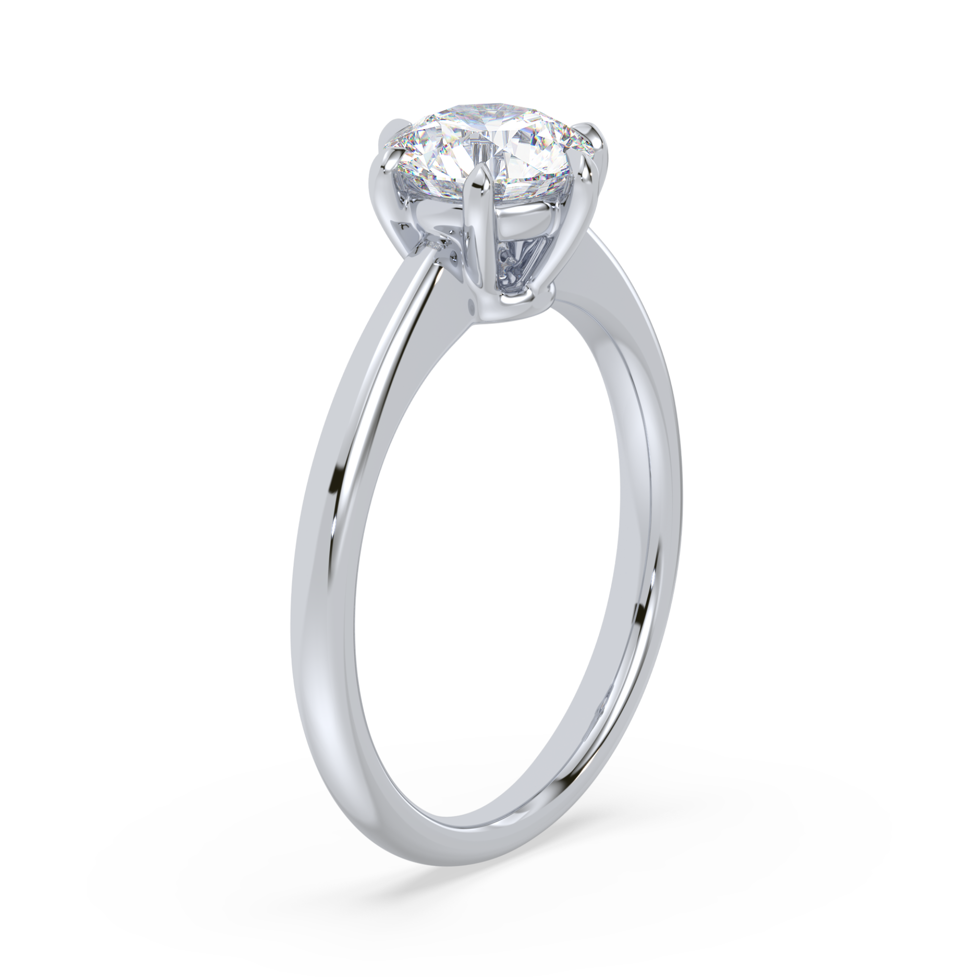 1 Carat Solitaire Lab-Grown Diamond Engagement Ring