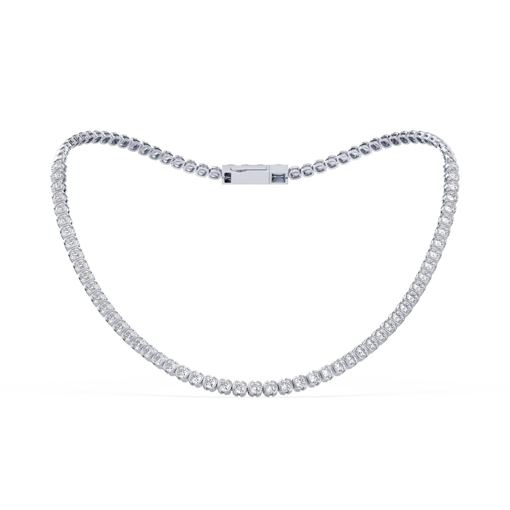 7 Carat Lab-Grown Diamond Necklace