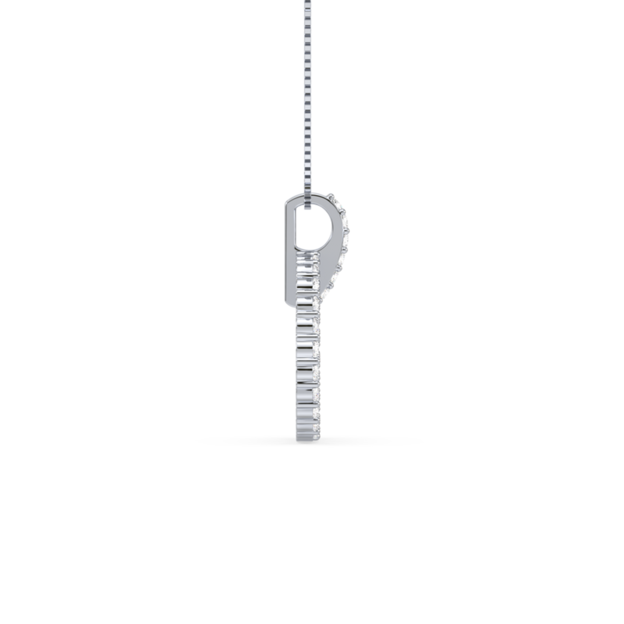 2 Carat Double Circle Diamond Pendant
