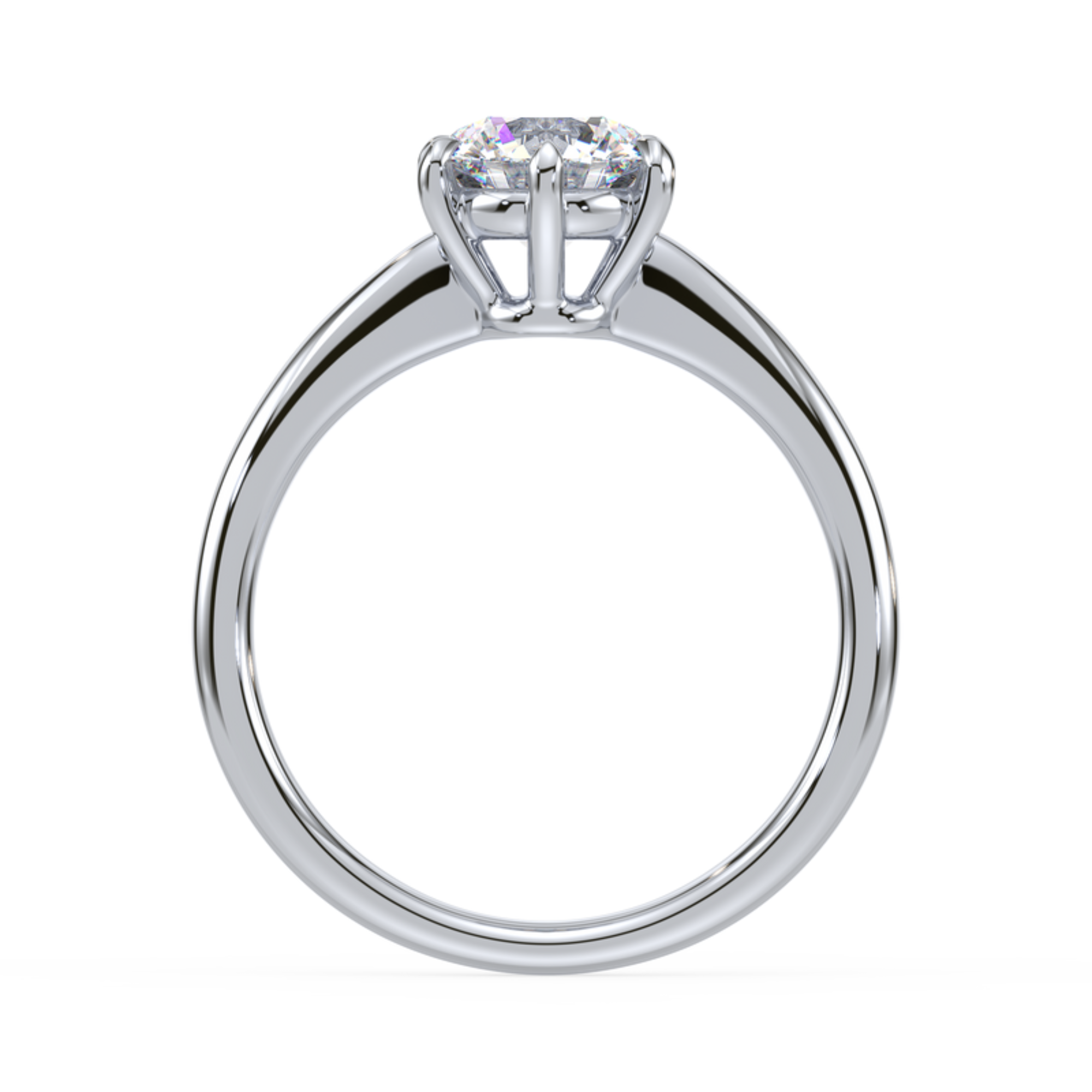 1 Carat Solitaire Lab-Grown Diamond Engagement Ring