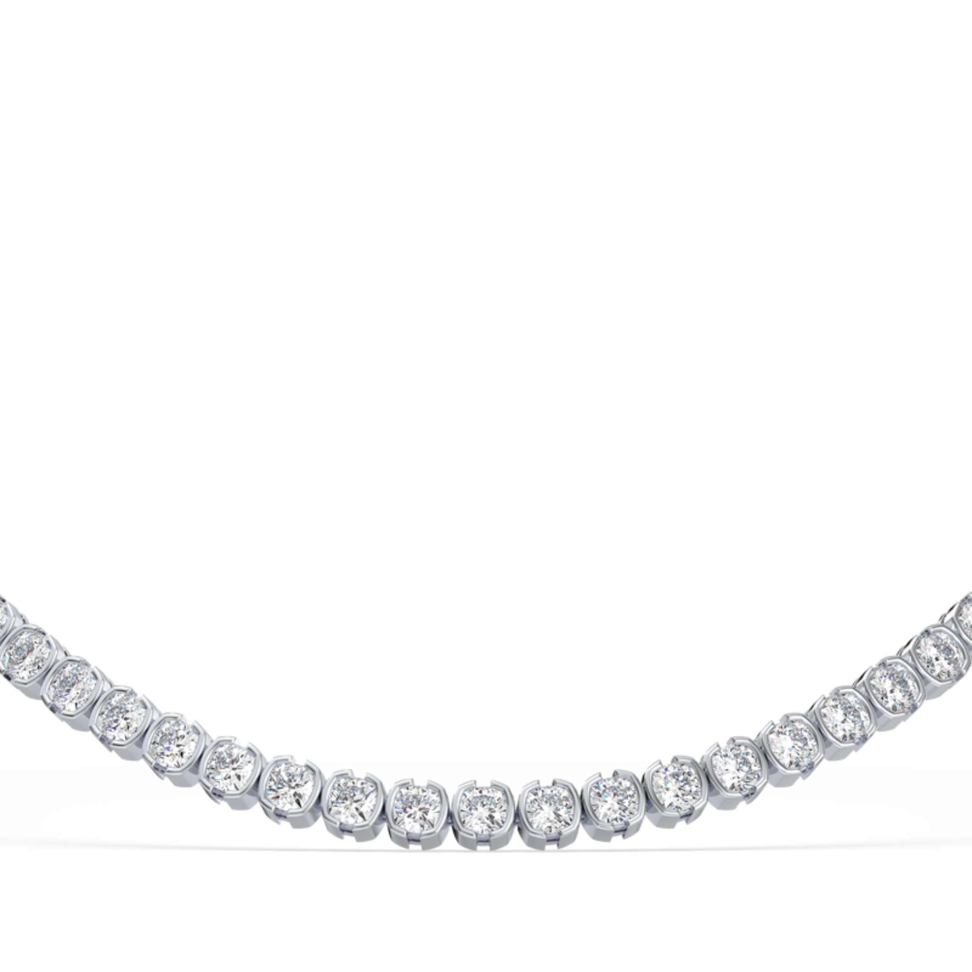 7 Carat Lab-Grown Diamond Necklace