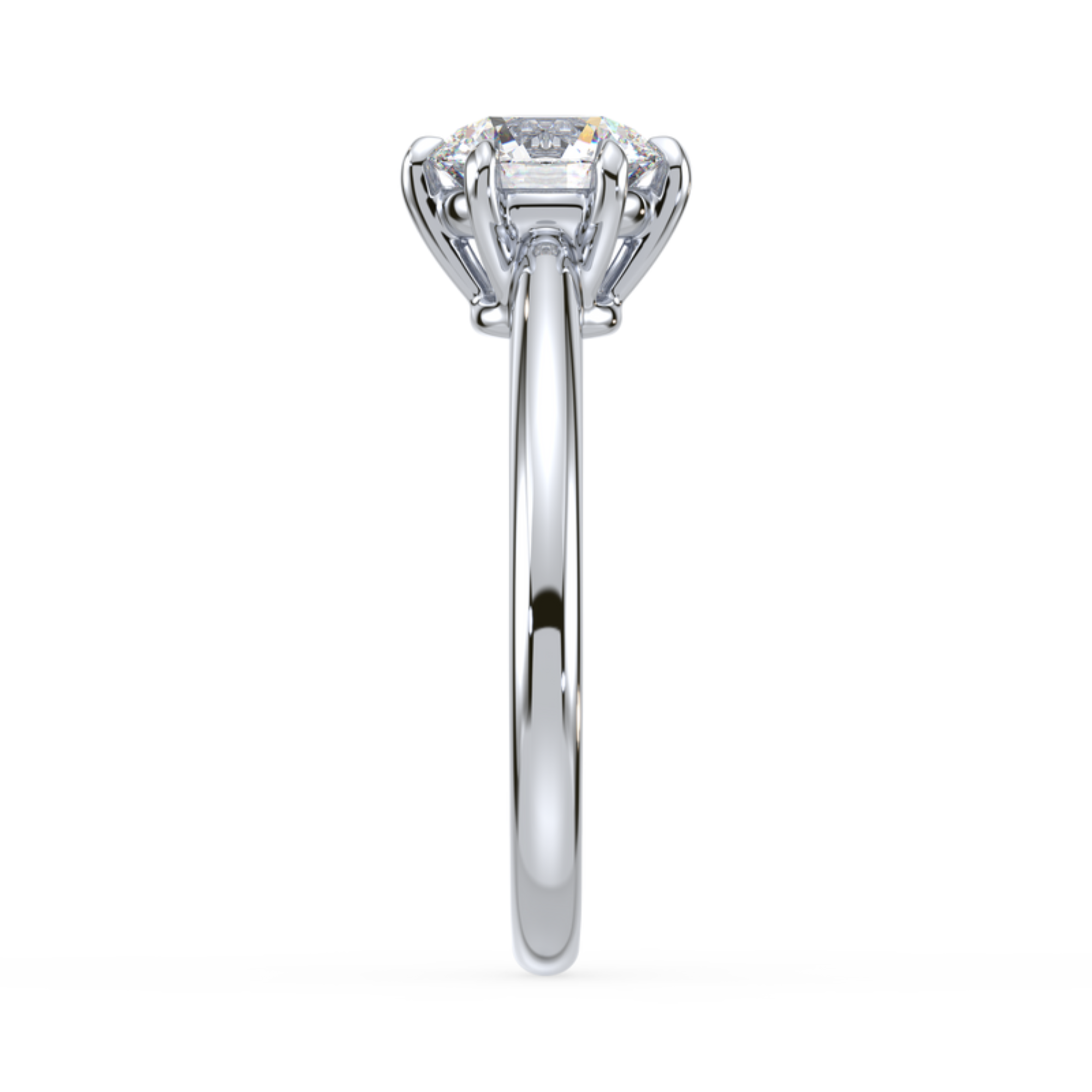 1 Carat Solitaire Lab-Grown Diamond Engagement Ring