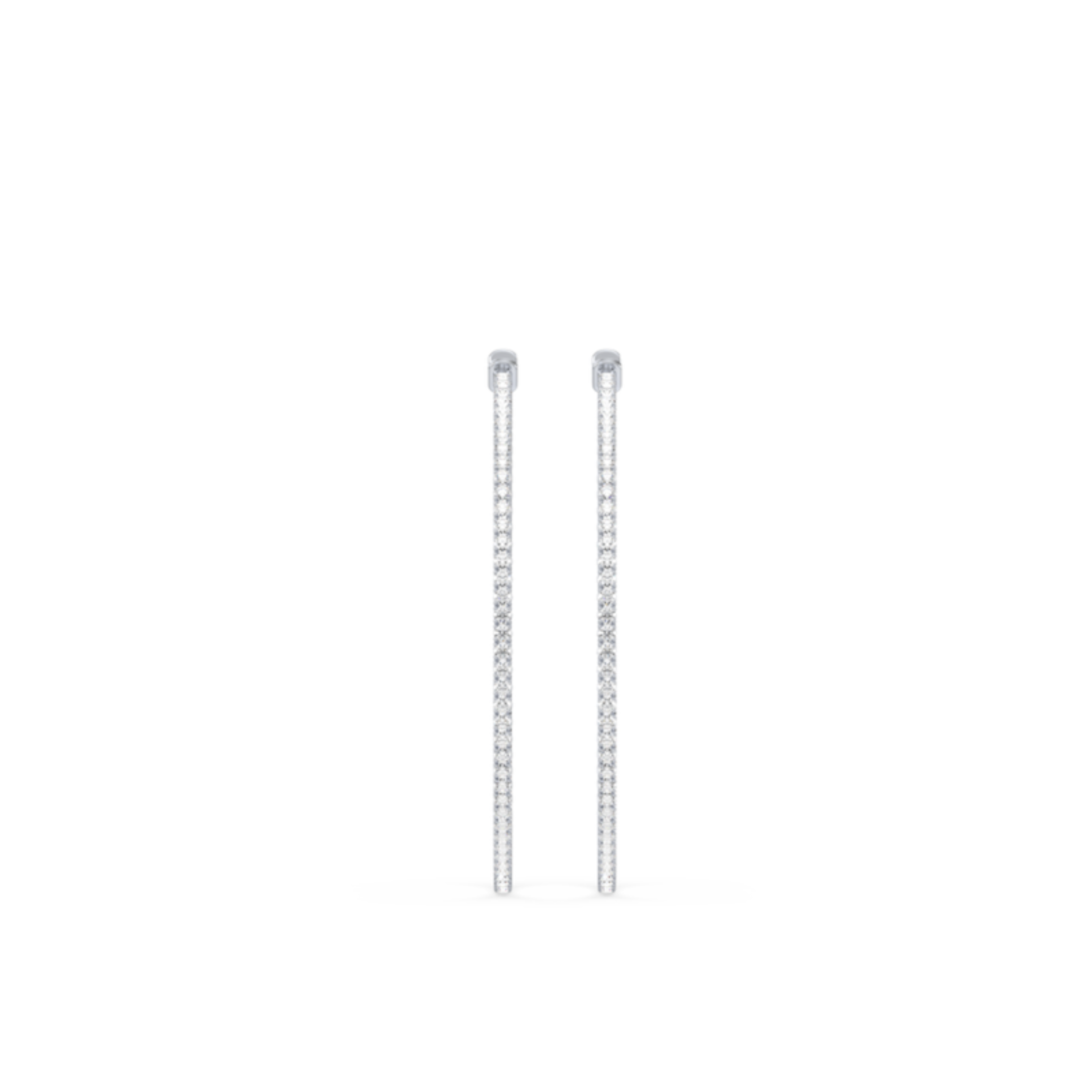 1 Carat Halo Style French-Set Lab-Grown Diamond Stud Earrings