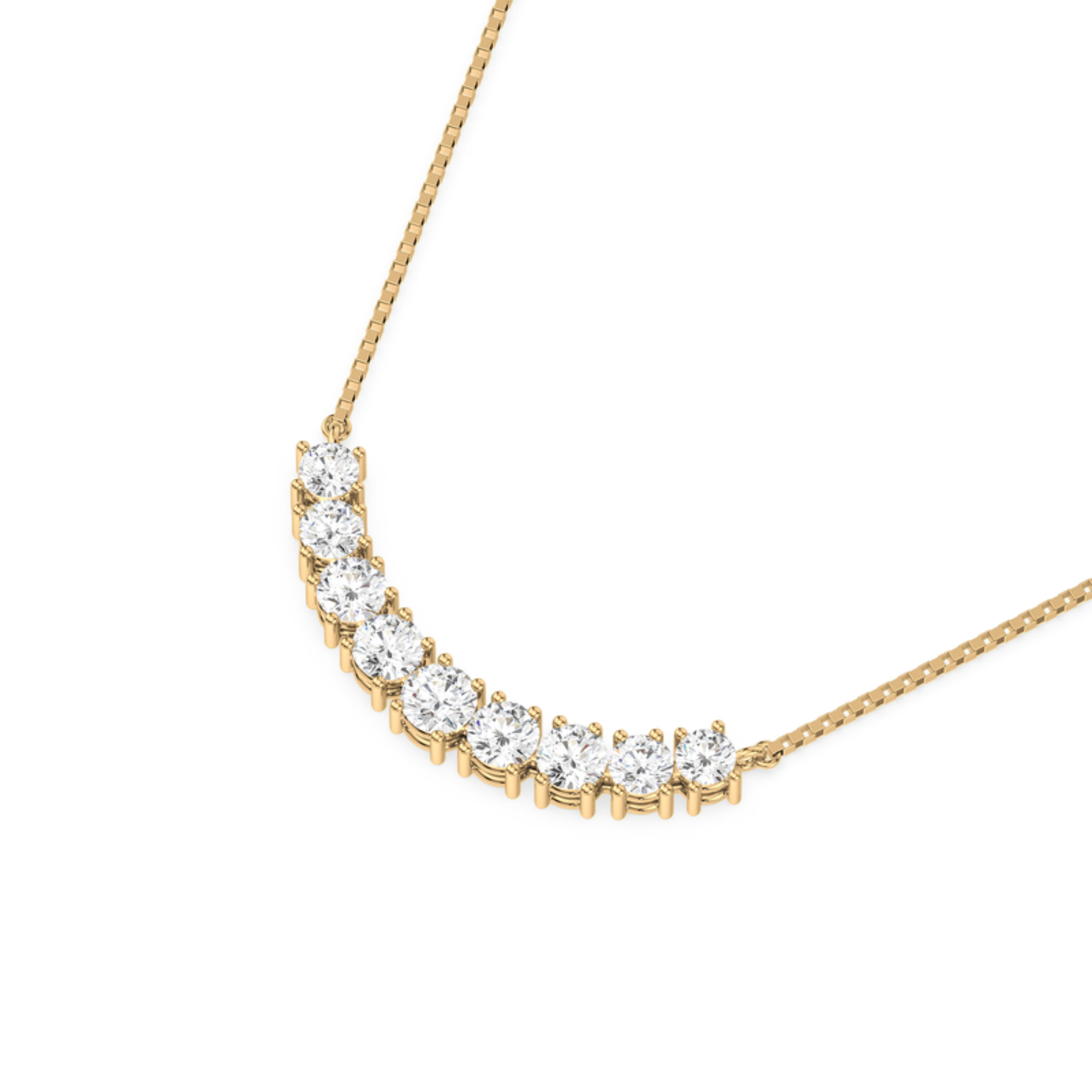 1 Carat Lab-Grown Diamond Necklace