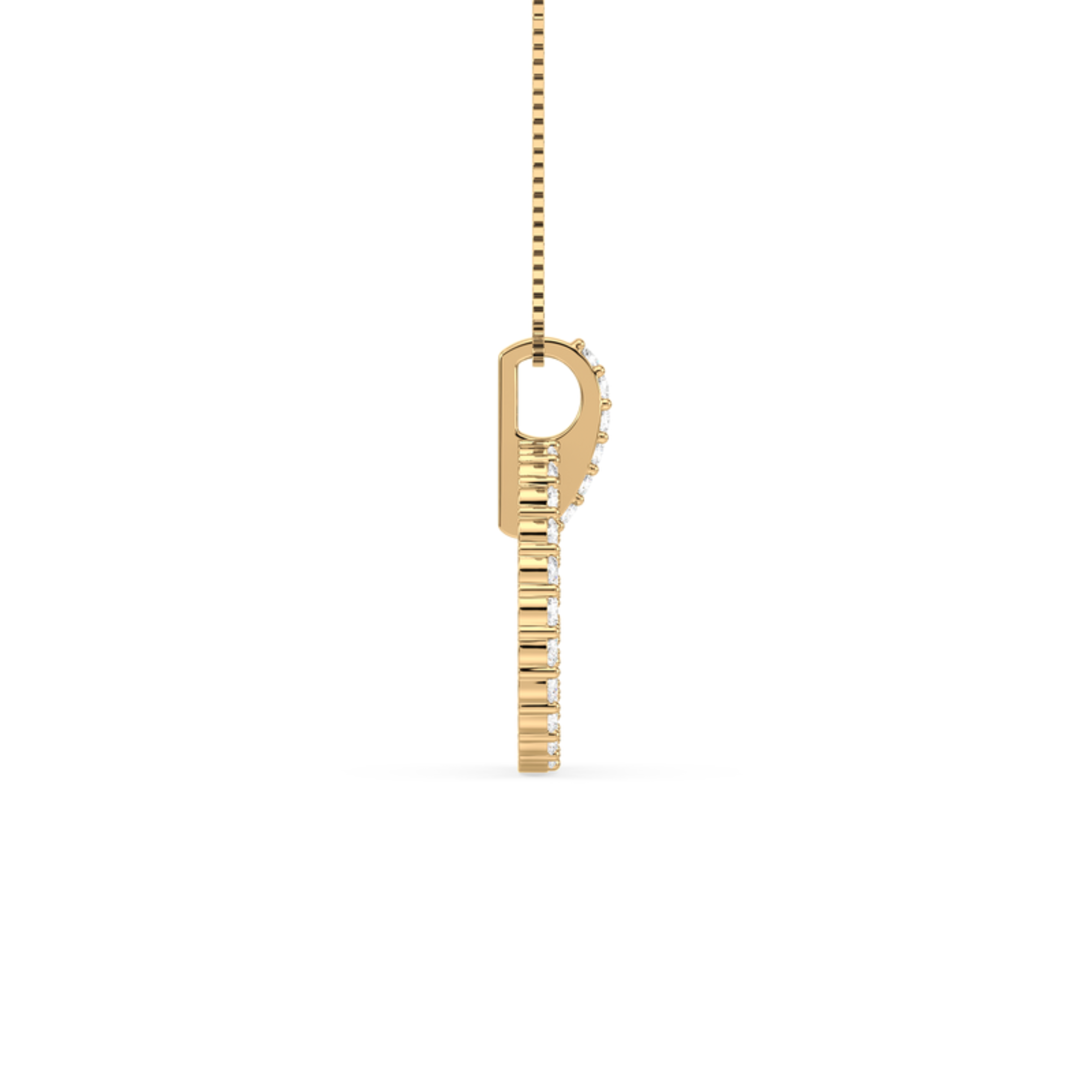2 Carat Double Circle Diamond Pendant