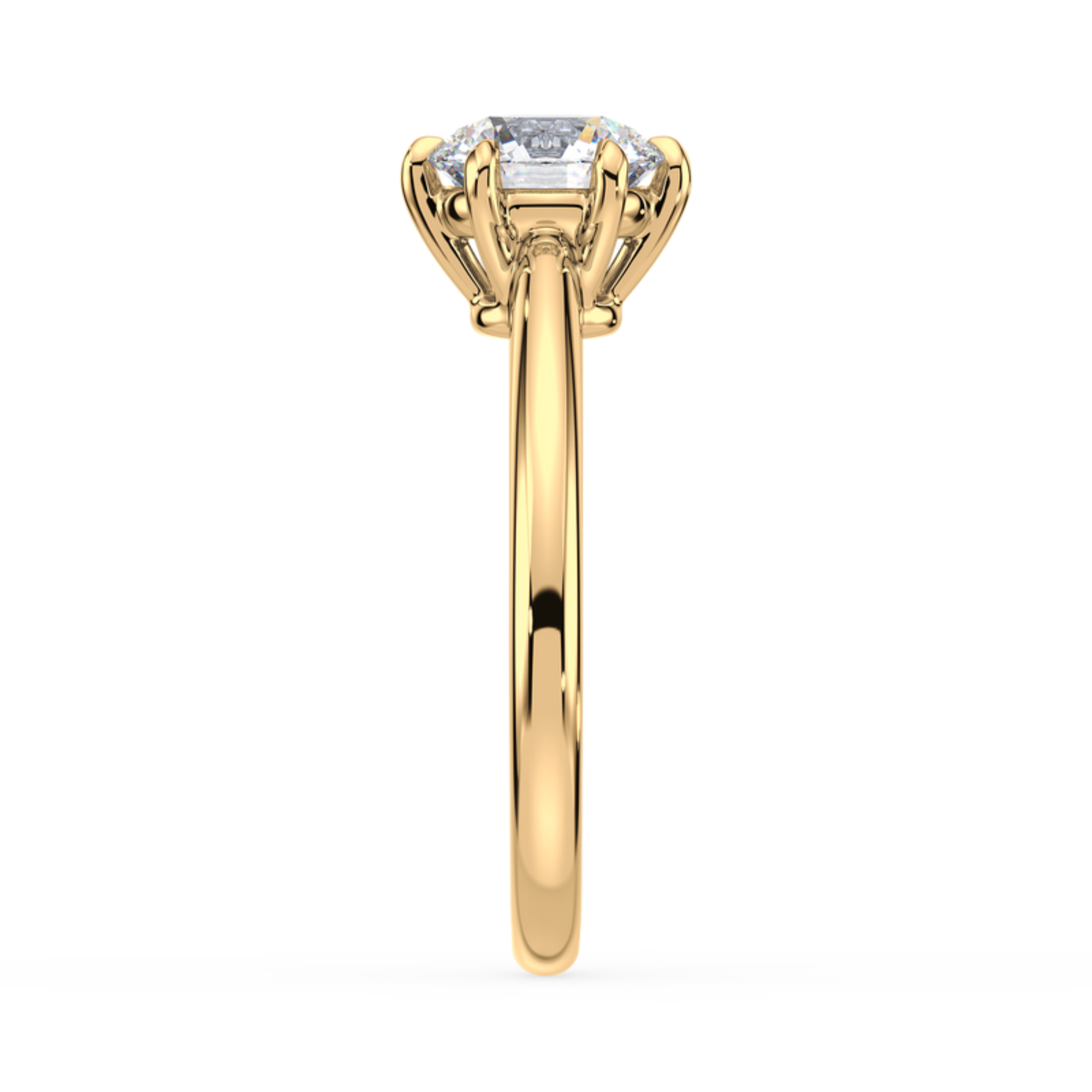 1 Carat Solitaire Lab-Grown Diamond Engagement Ring