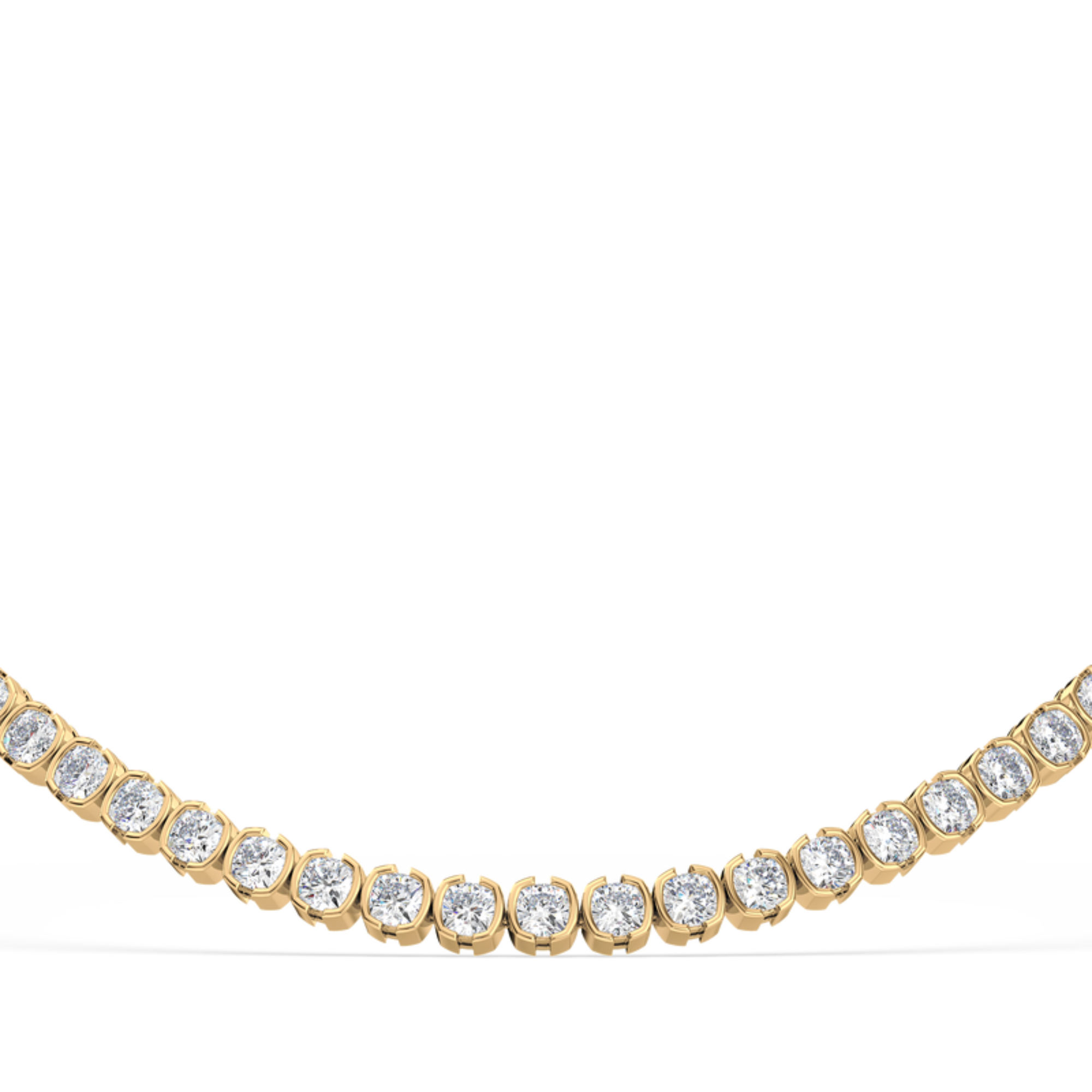 7 Carat Lab-Grown Diamond Necklace