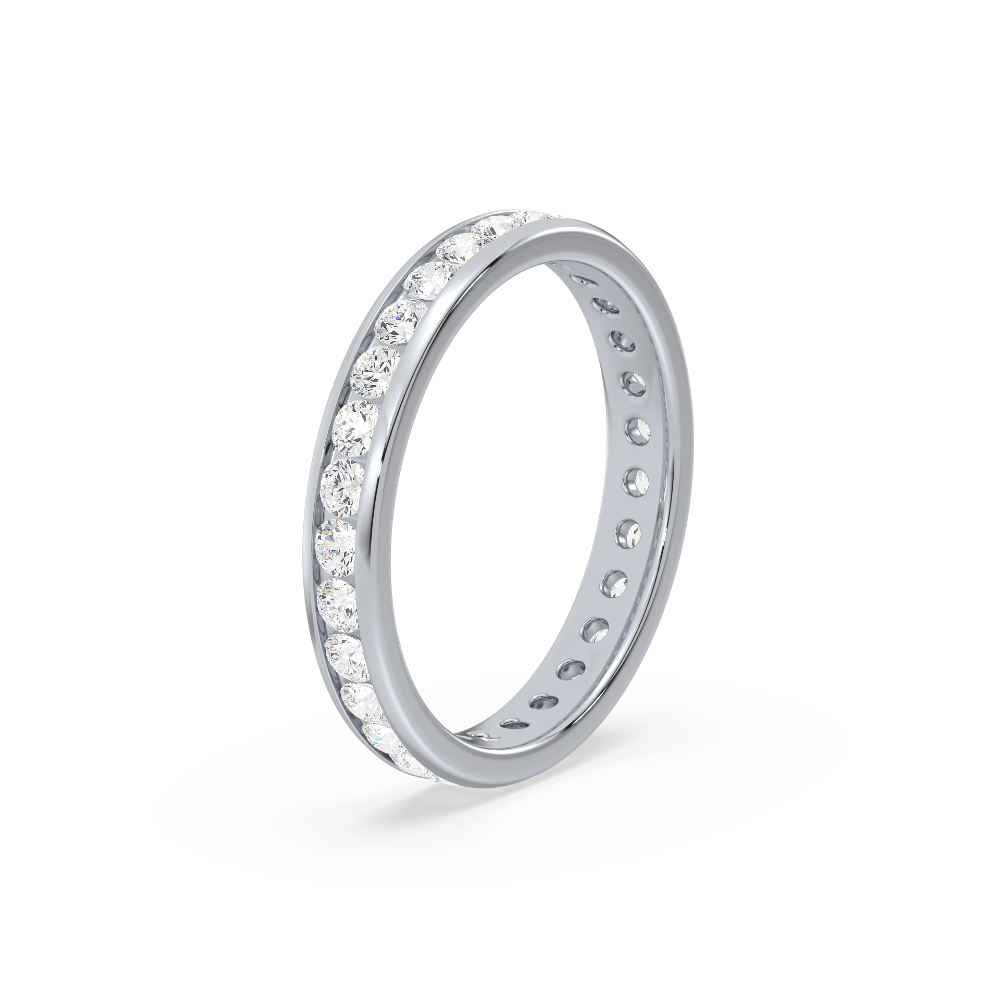 1 1/3 Carat Channel Set Eternity Lab-Grown Diamond Band
