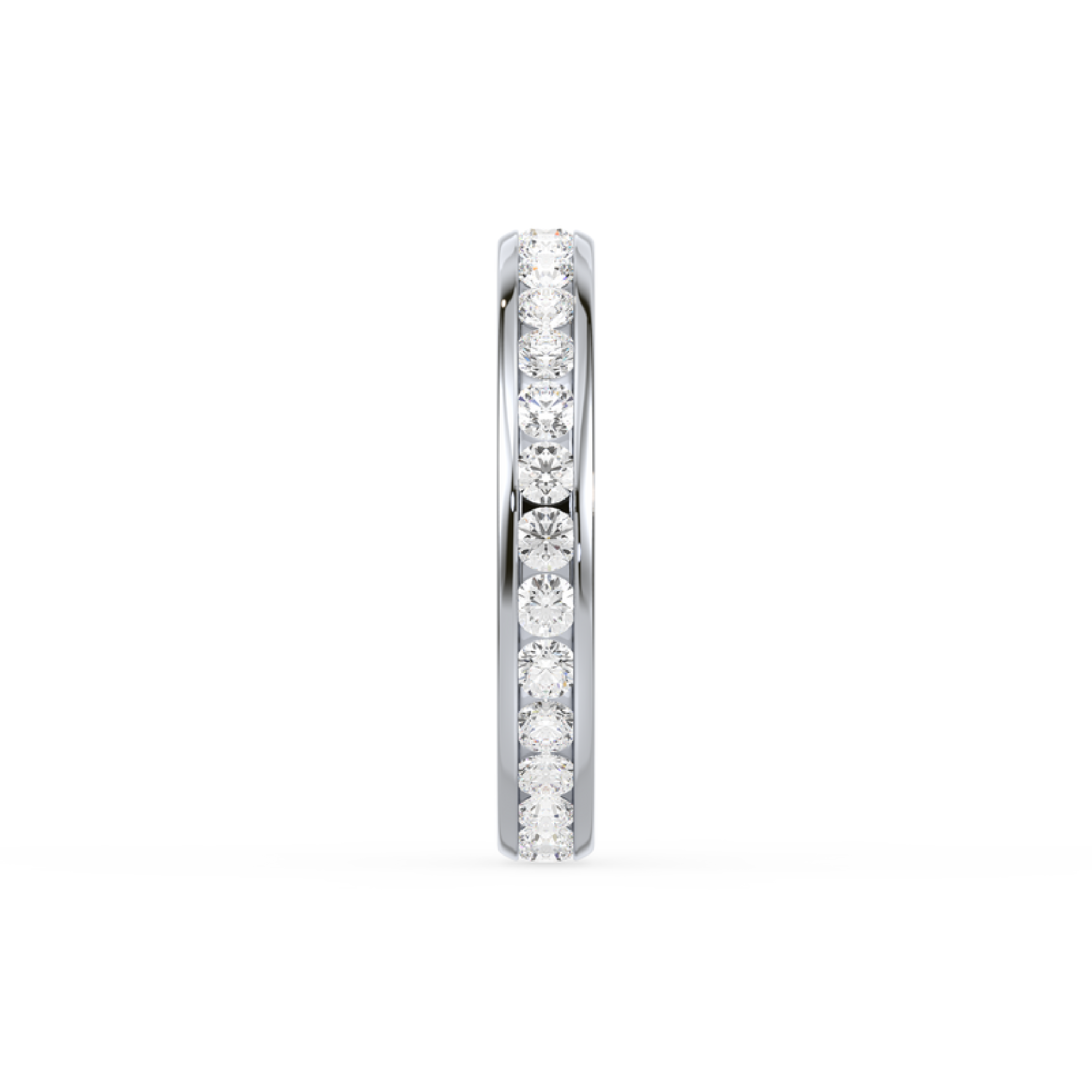 1 1/3 Carat Channel Set Eternity Lab-Grown Diamond Band