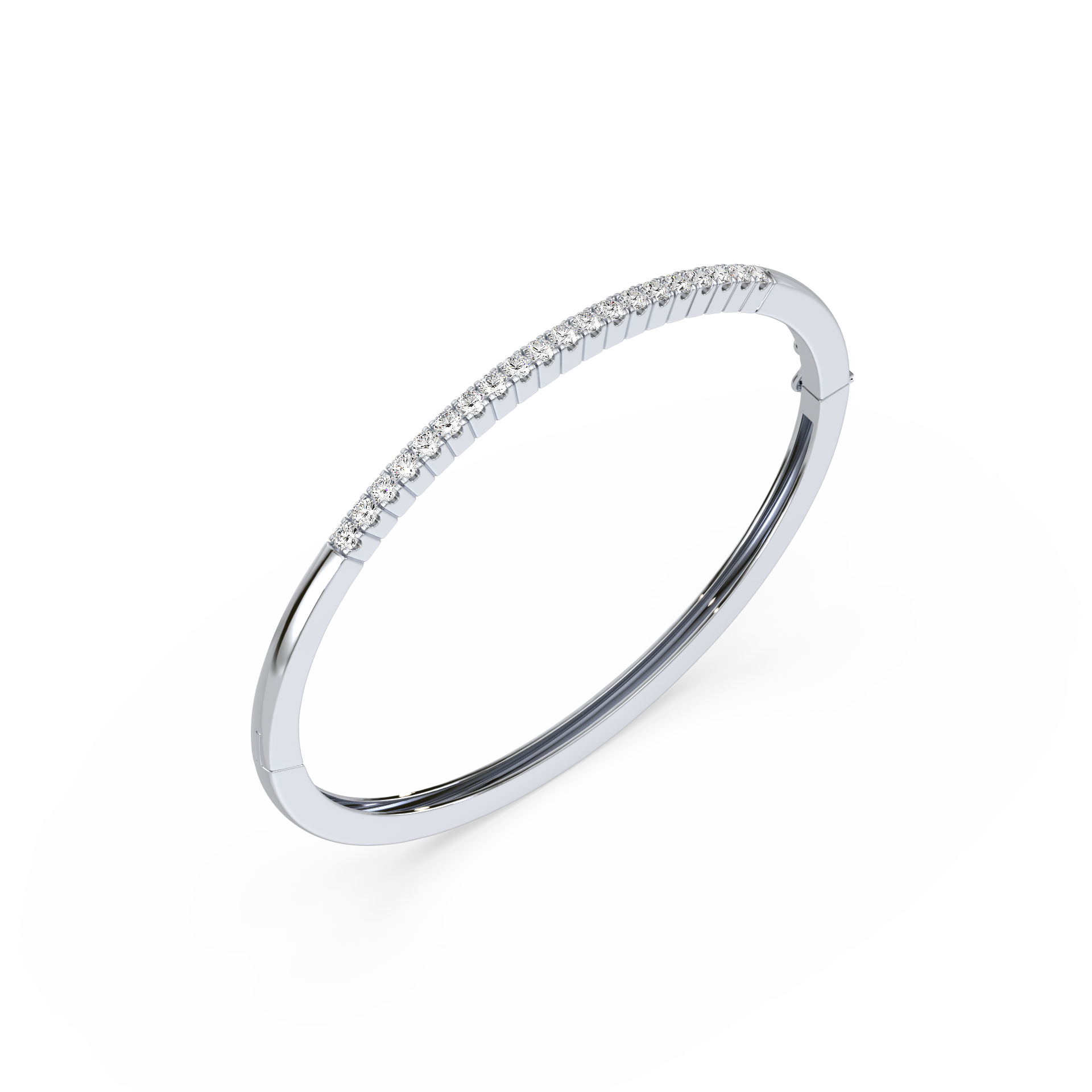 1/2 Carat Lab-Grown Diamond Bangle