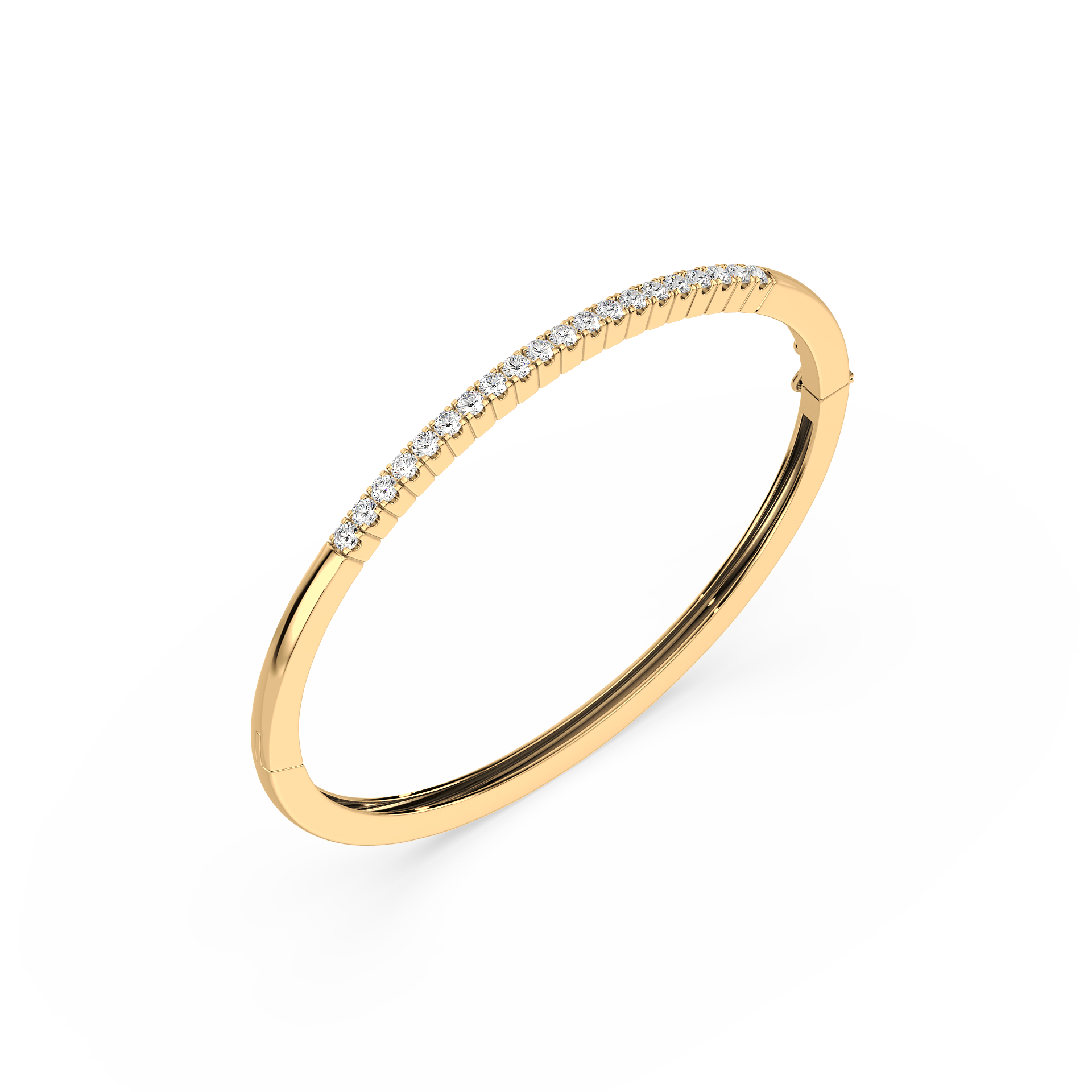 1/2 Carat Lab-Grown Diamond Bangle