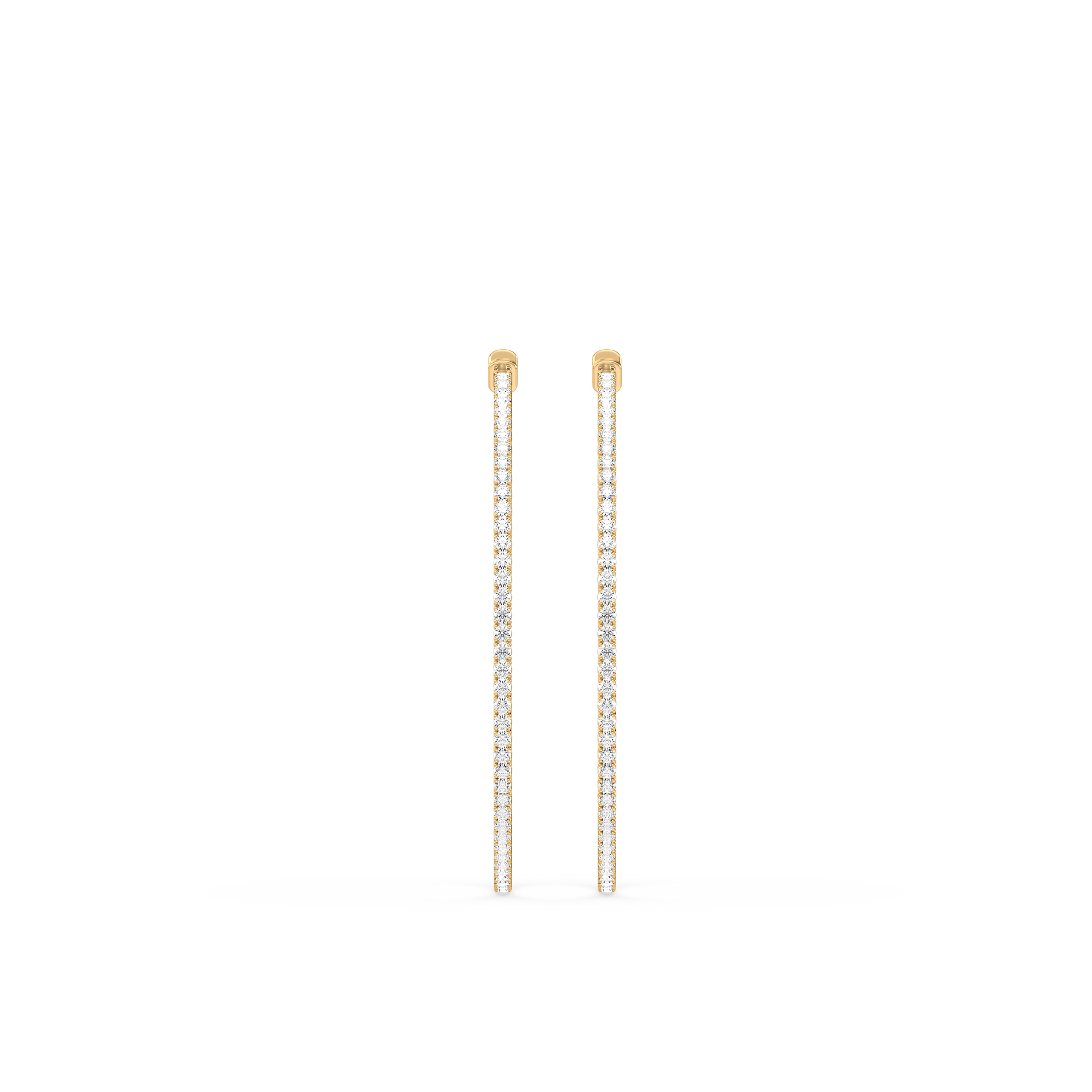 1 Carat Halo Style French-Set Lab-Grown Diamond Stud Earrings