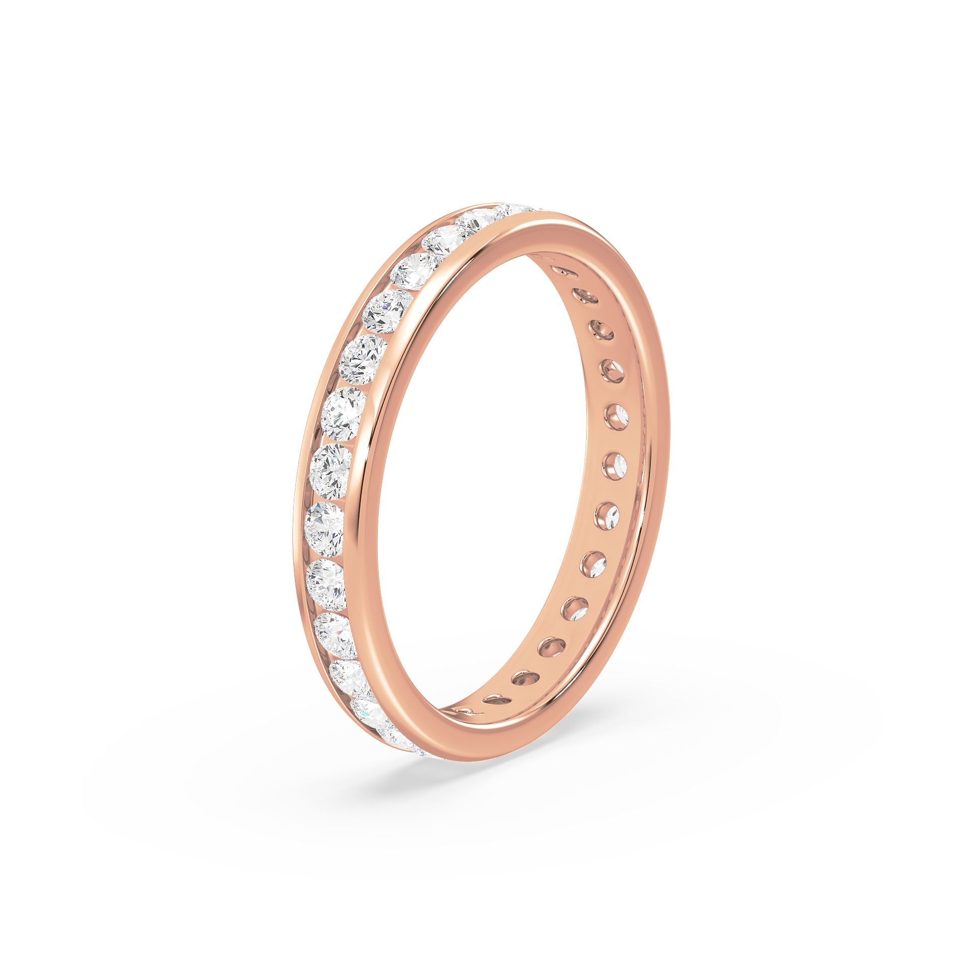 1 1/3 Carat Channel Set Eternity Lab-Grown Diamond Band