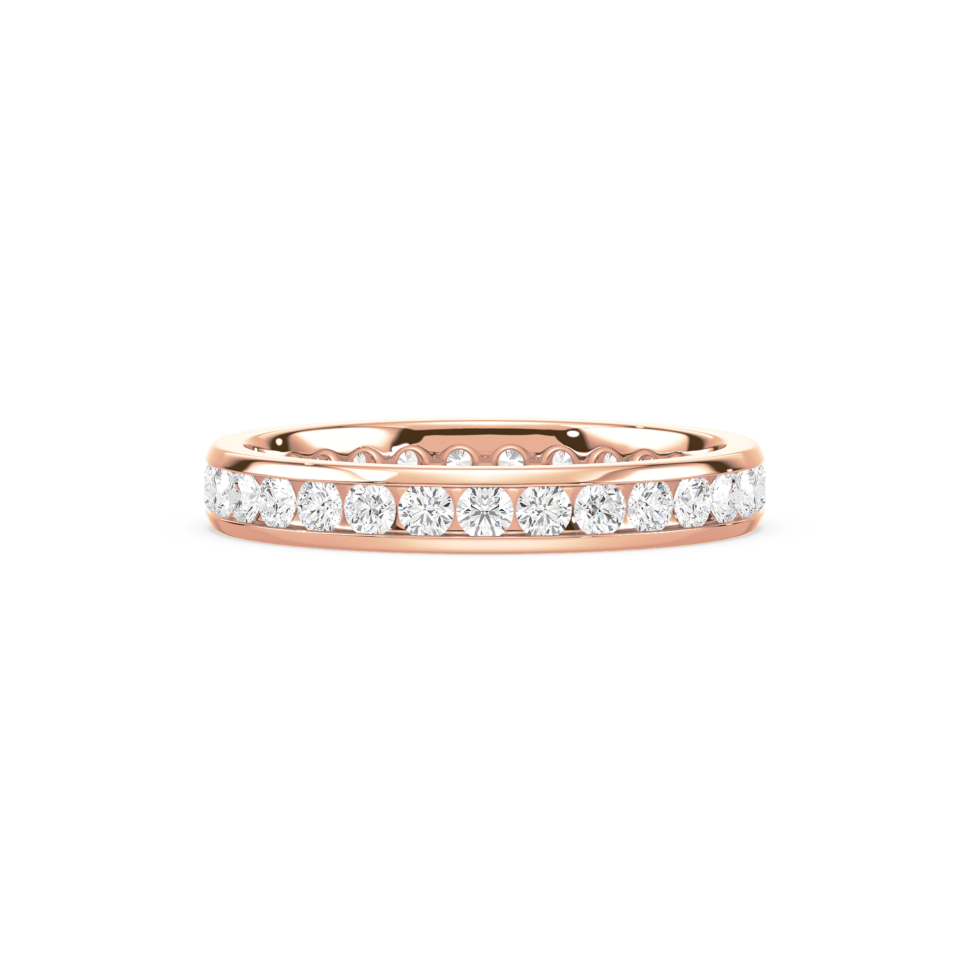 1 1/3 Carat Channel Set Eternity Lab-Grown Diamond Band