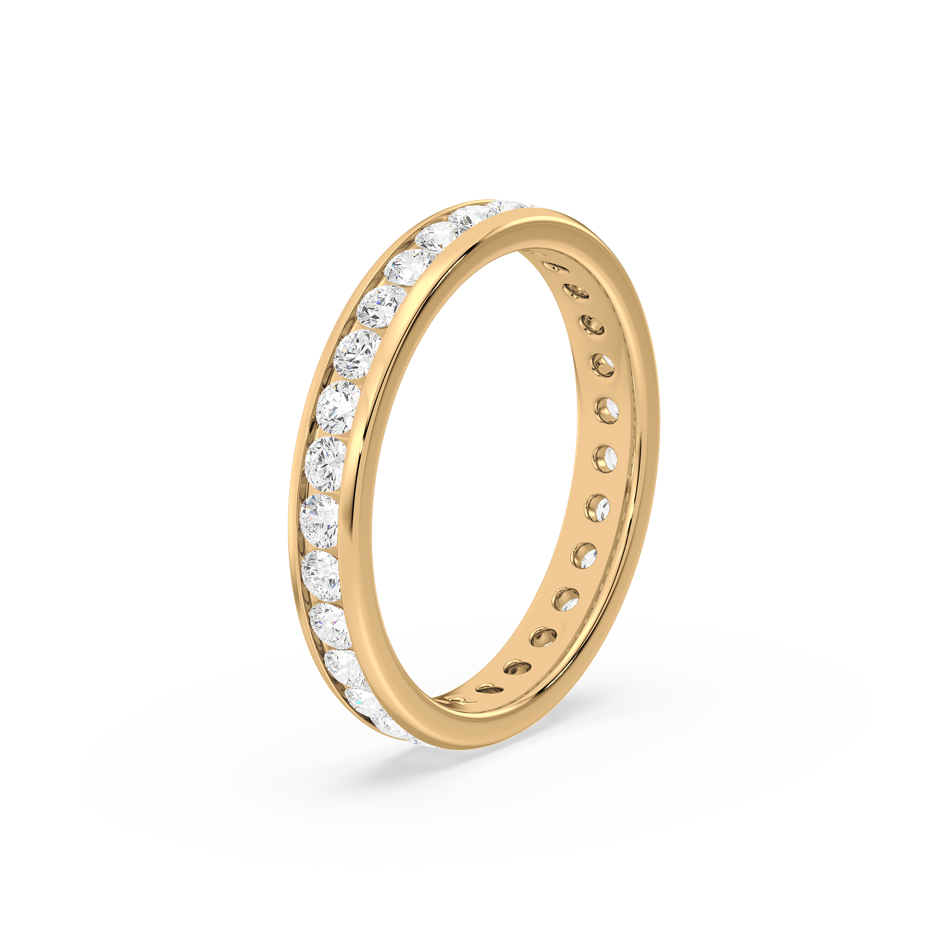 1 1/3 Carat Channel Set Eternity Lab-Grown Diamond Band