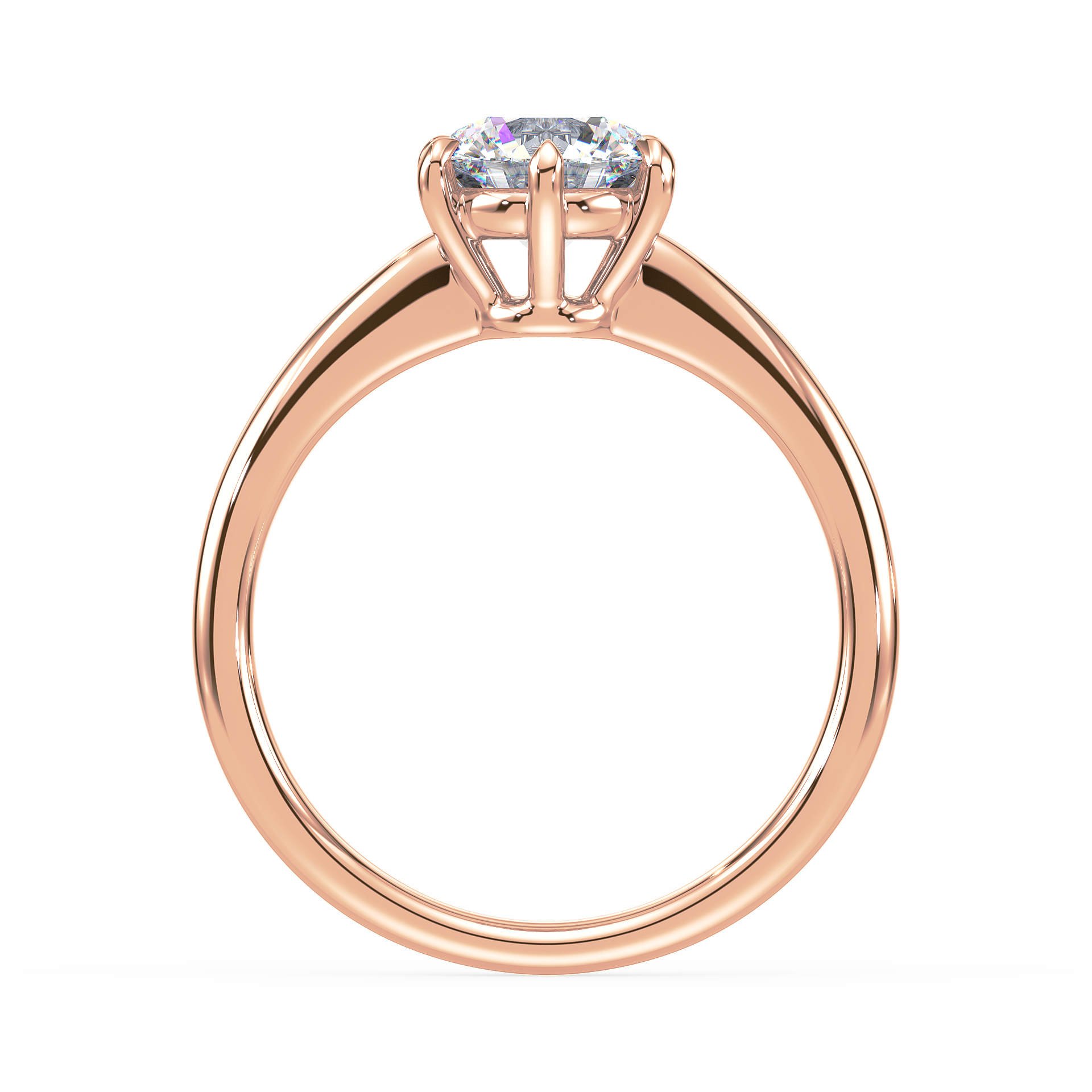1 Carat Solitaire Lab-Grown Diamond Engagement Ring