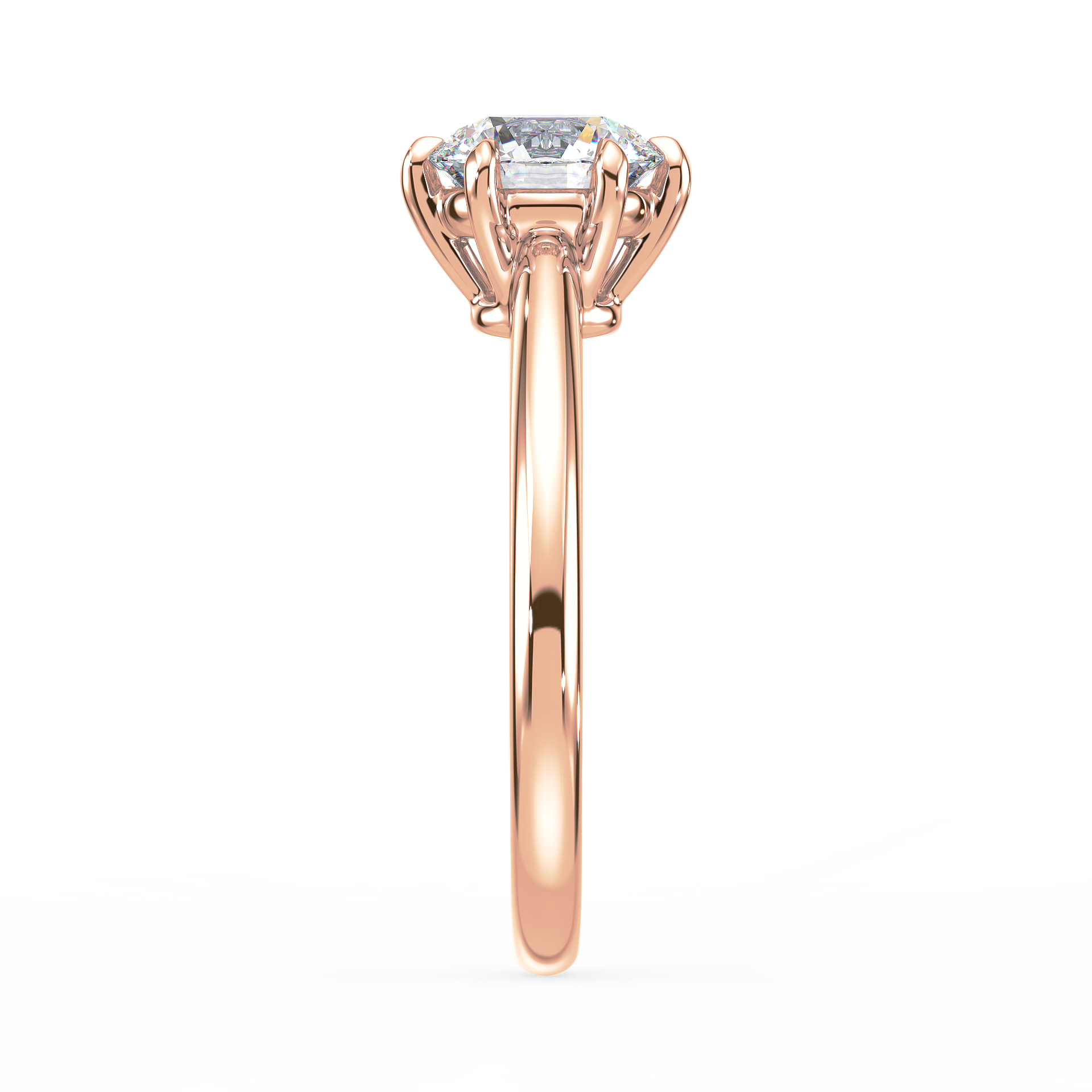 1 Carat Solitaire Lab-Grown Diamond Engagement Ring