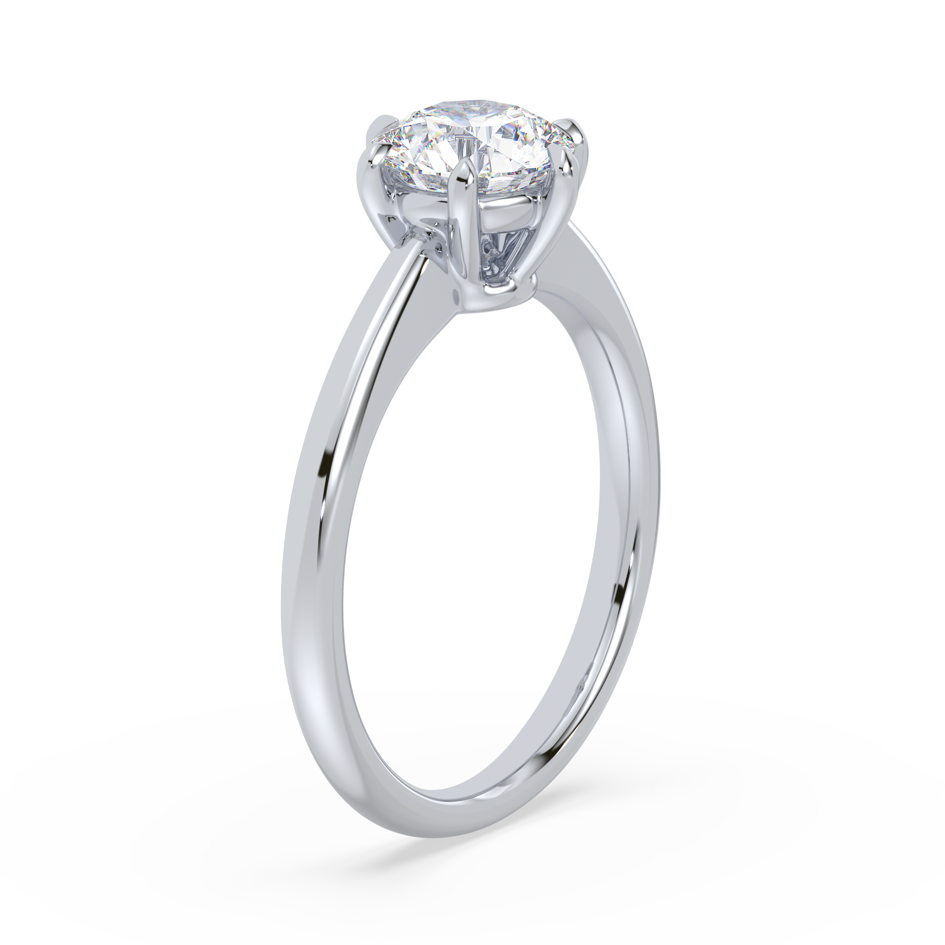 1 Carat Solitaire Lab-Grown Diamond Engagement Ring