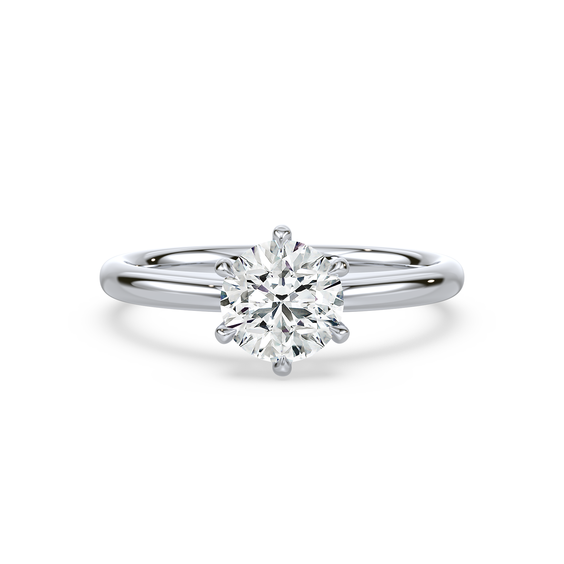1 Carat Solitaire Lab-Grown Diamond Engagement Ring
