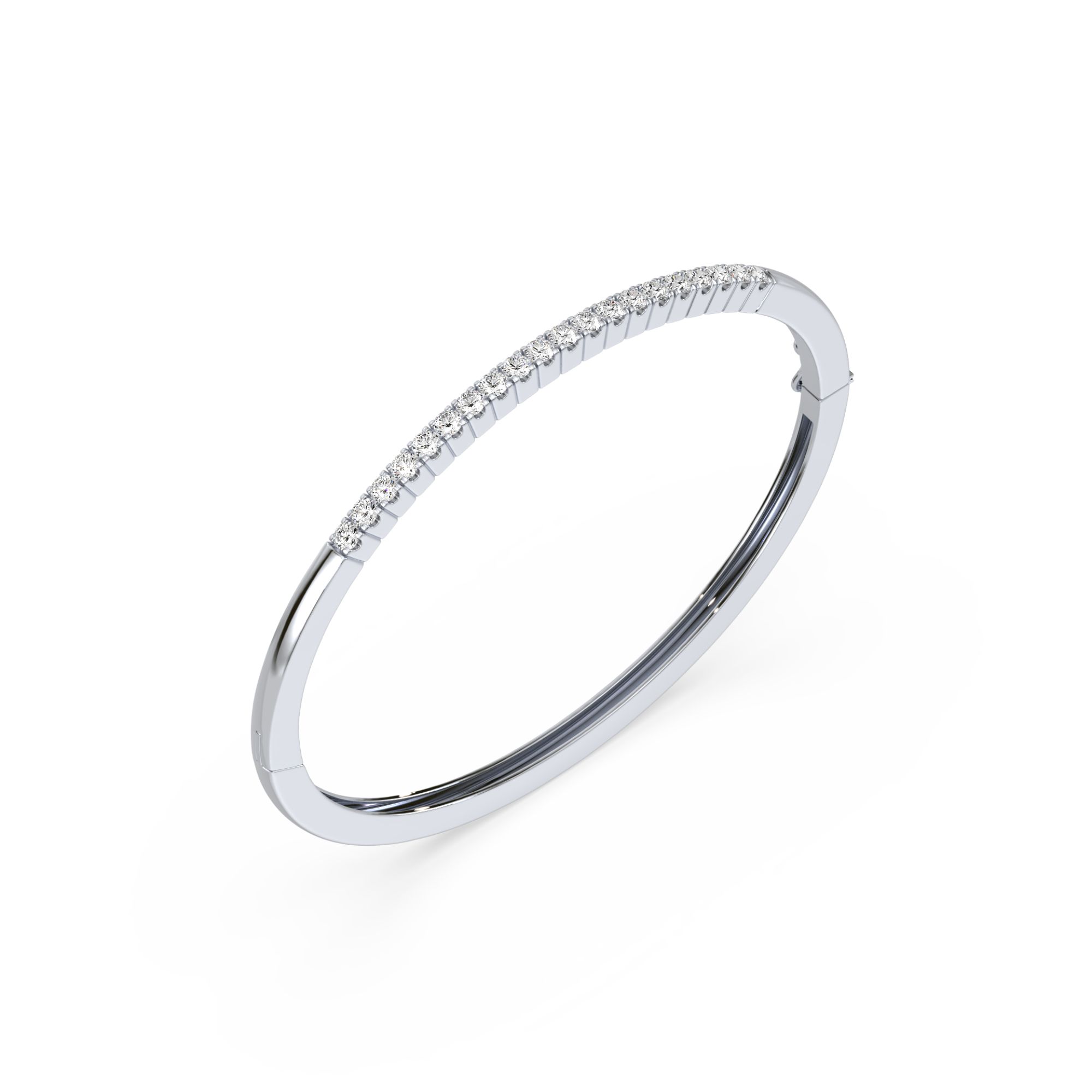 1/2 Carat Lab-Grown Diamond Bangle