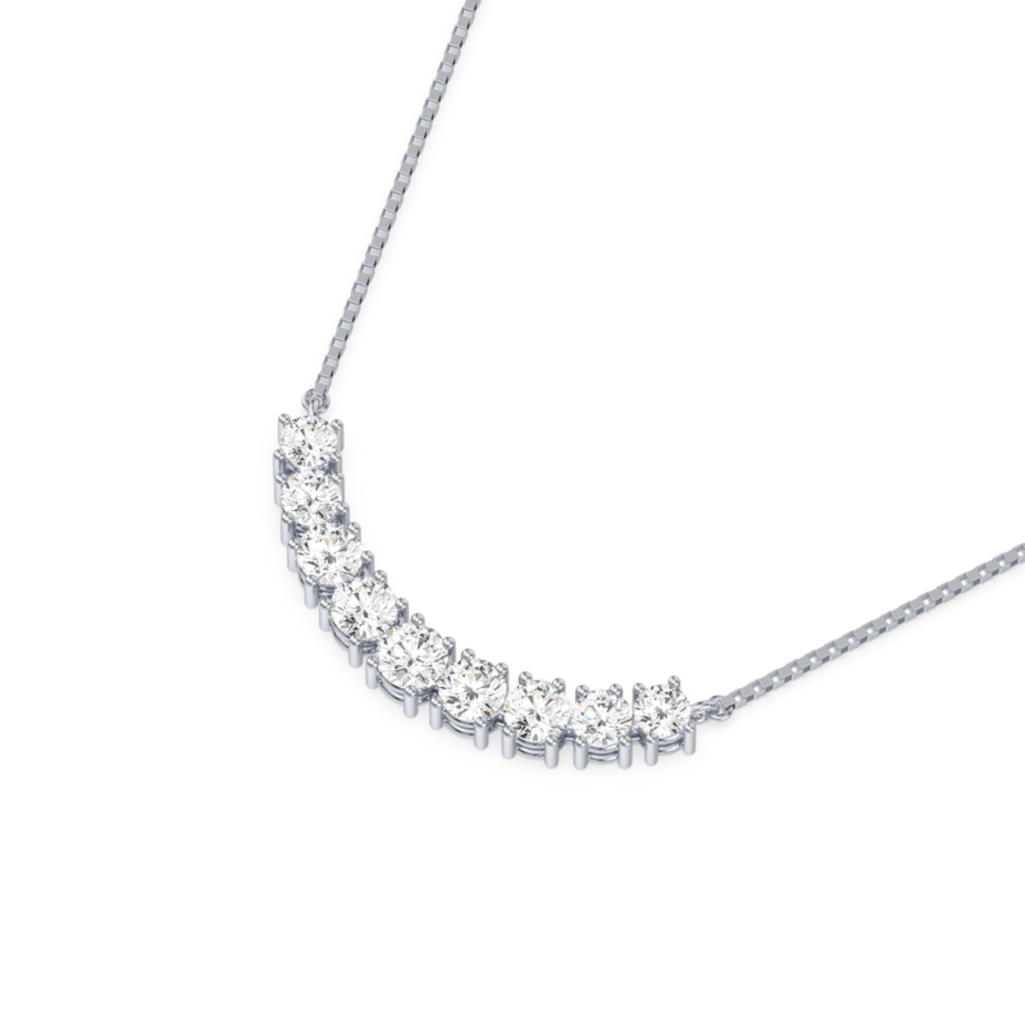 1 Carat Lab-Grown Diamond Necklace