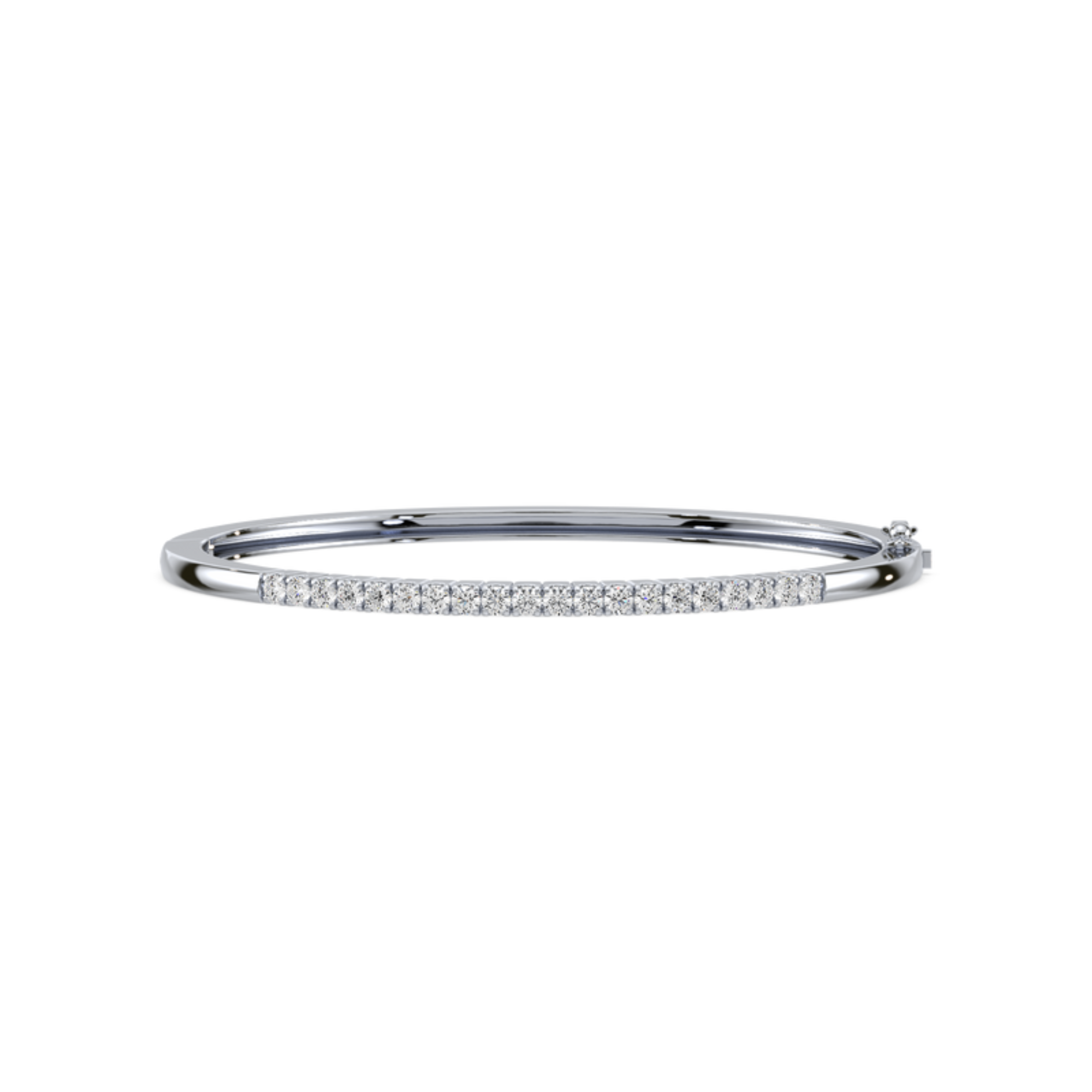 1/2 Carat Lab-Grown Diamond Bangle