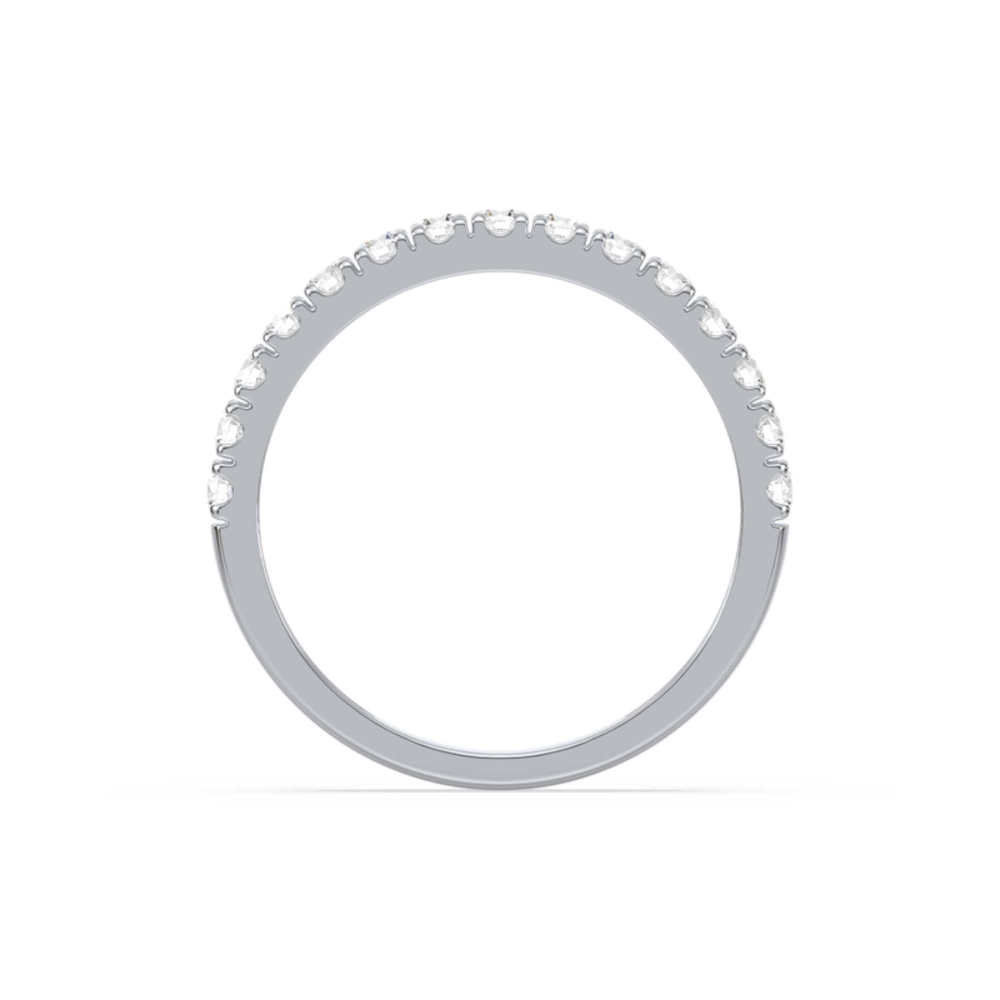 3/4 Carat Channel Set Half Eternity Lab-Grown Diamond Band