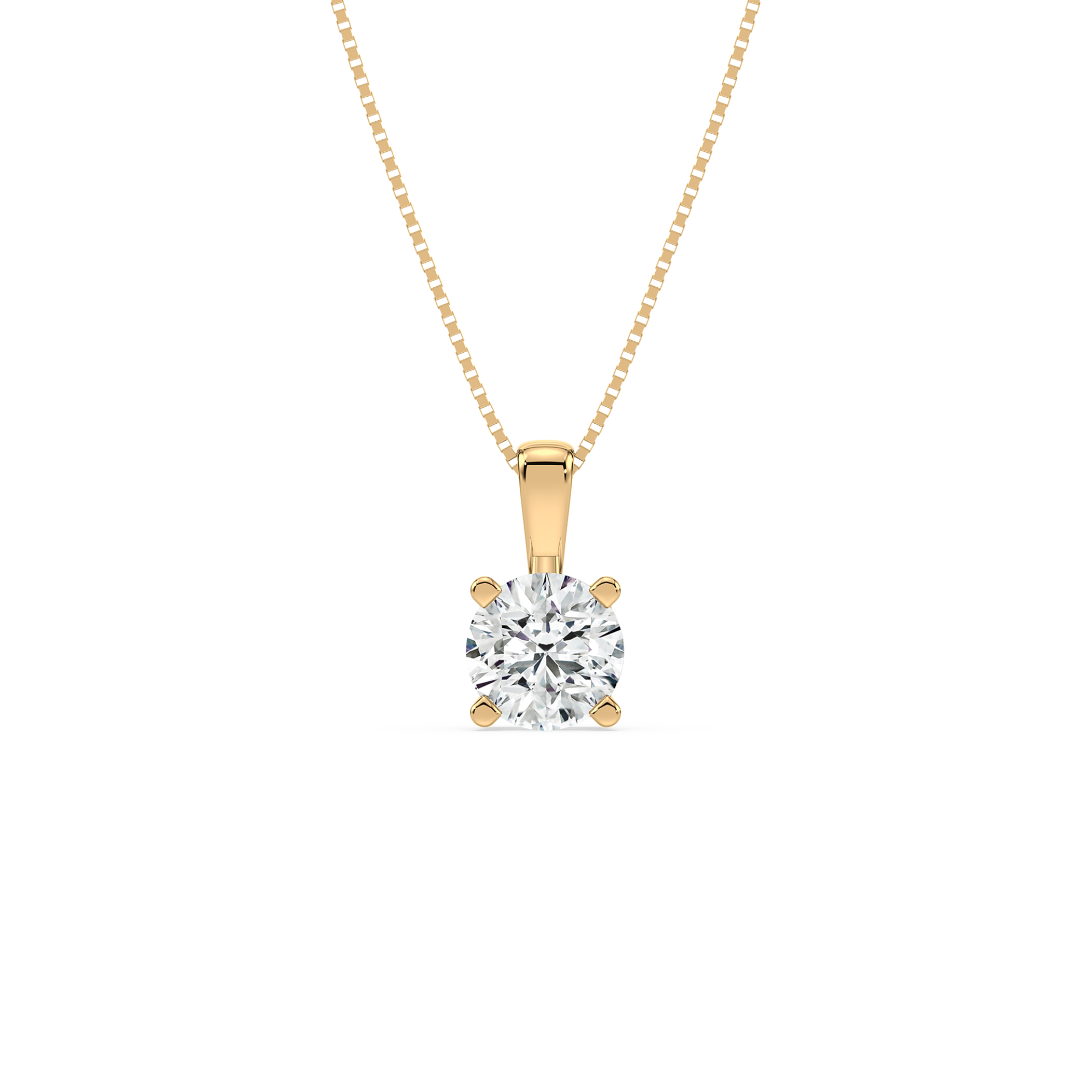 3/4 Carat Solitaire Lab-Grown Diamond Pendant