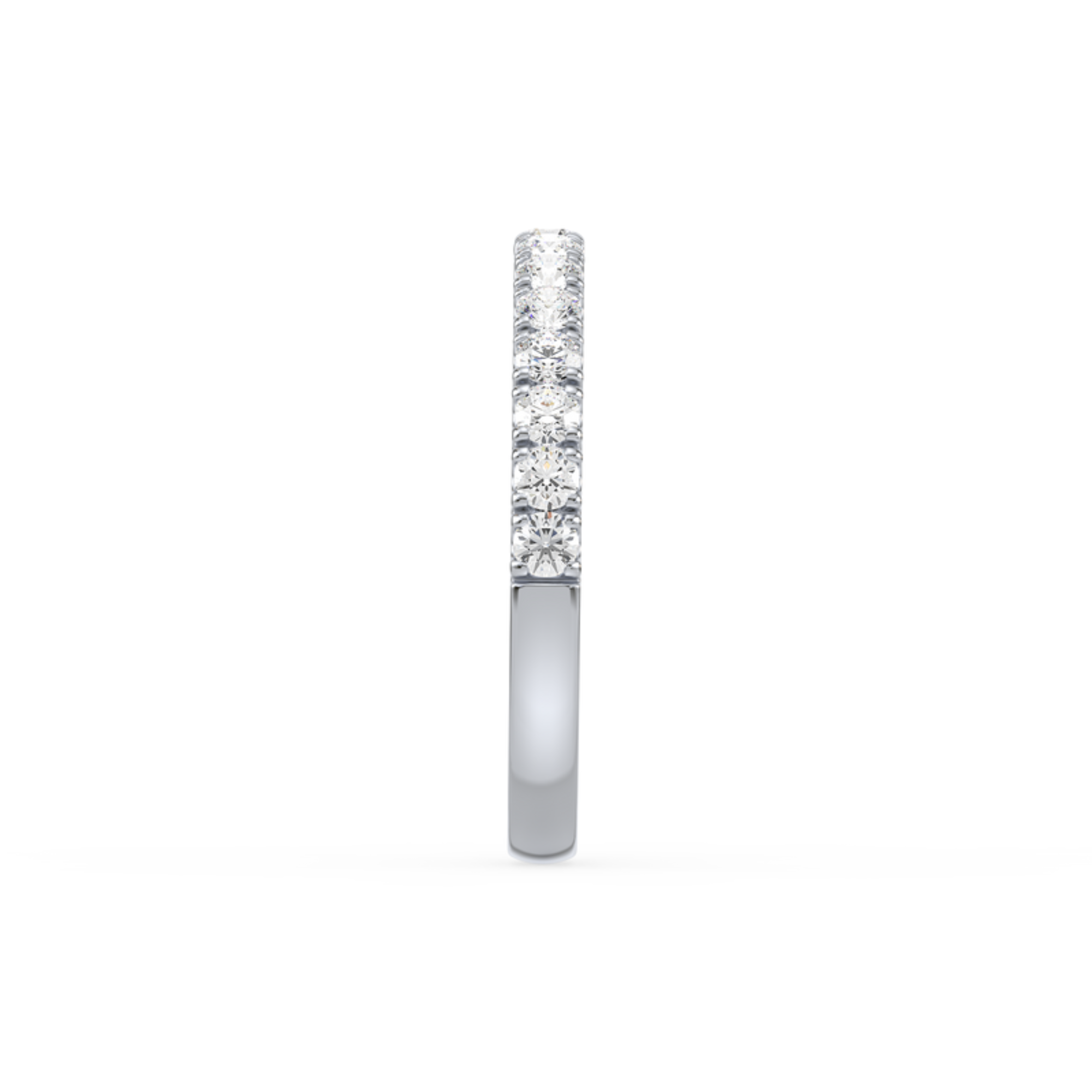 3/4 Carat Channel Set Half Eternity Lab-Grown Diamond Band