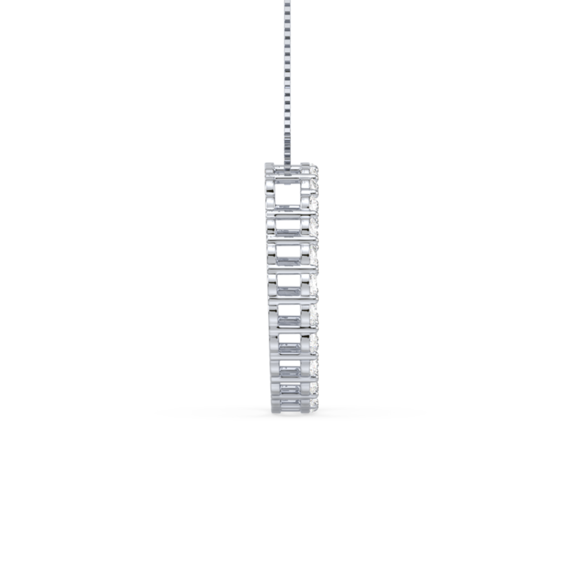 Lab-Grown Diamond Eternity Circle Pendant
