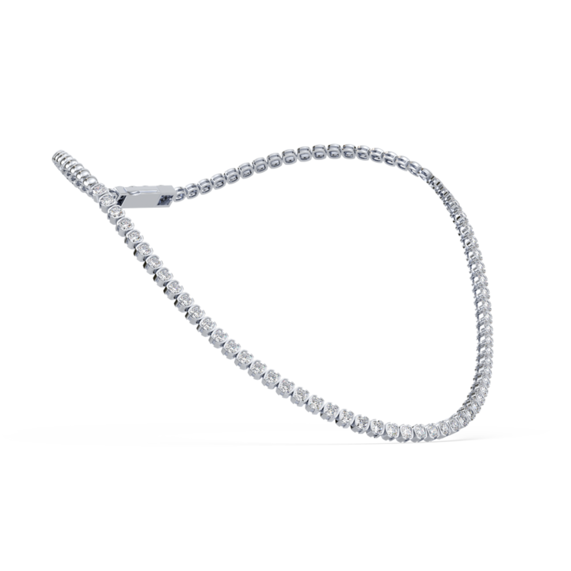 7 Carat Lab-Grown Diamond Necklace