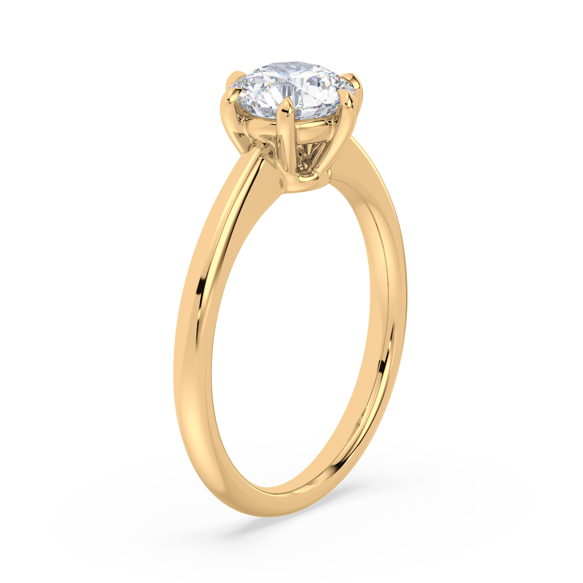 1 Carat Solitaire Lab-Grown Diamond Engagement Ring