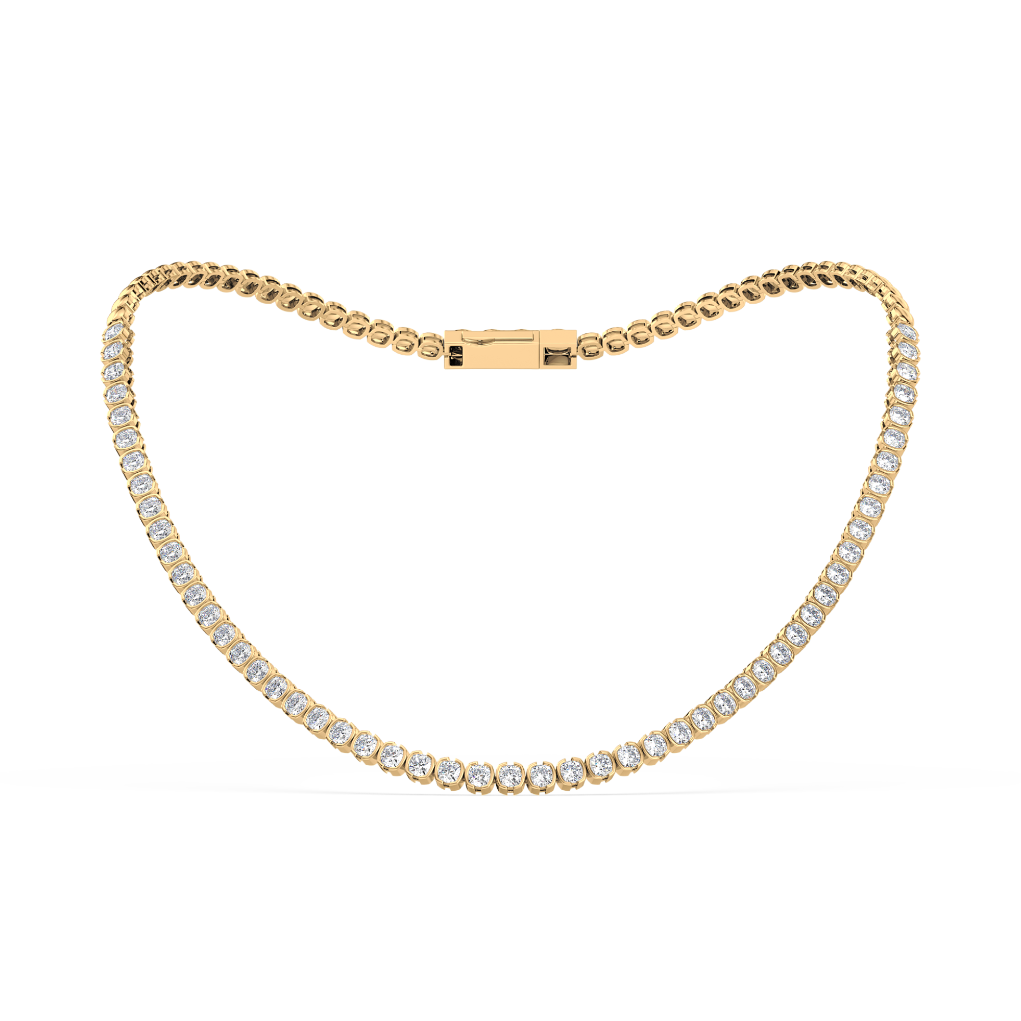 7 Carat Lab-Grown Diamond Necklace
