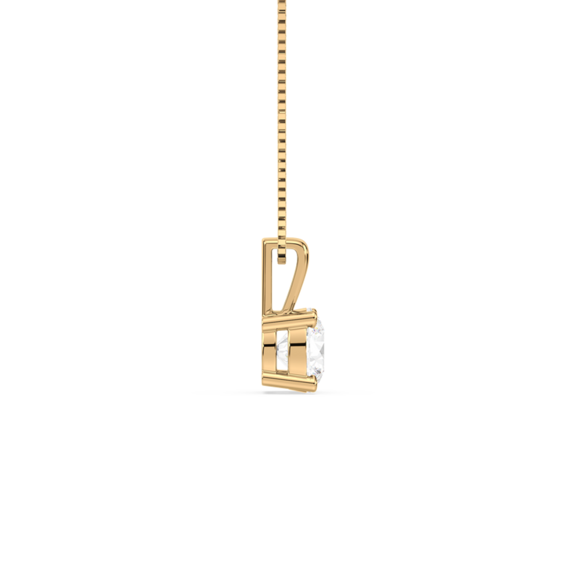 3/4 Carat Solitaire Lab-Grown Diamond Pendant