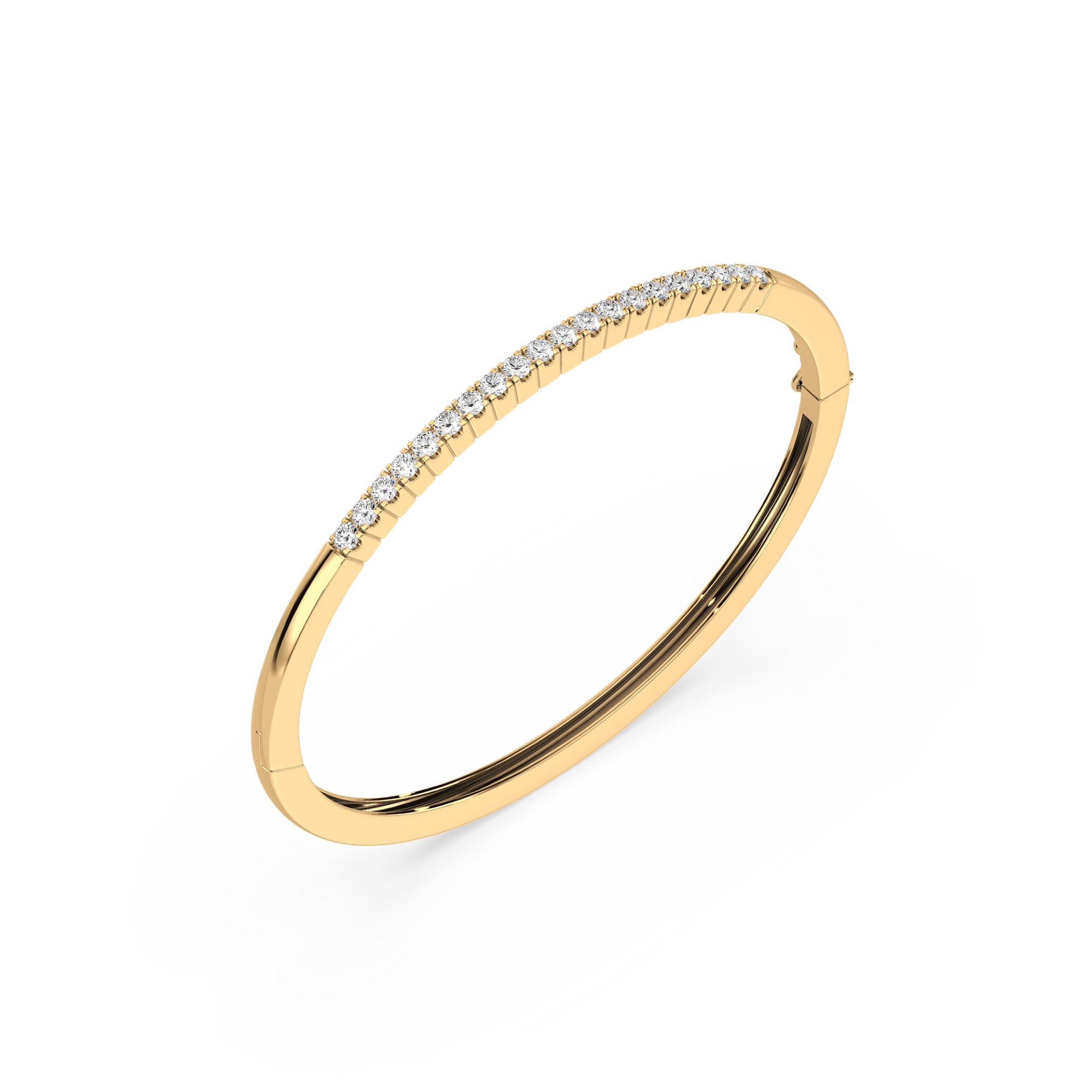 1/2 Carat Lab-Grown Diamond Bangle
