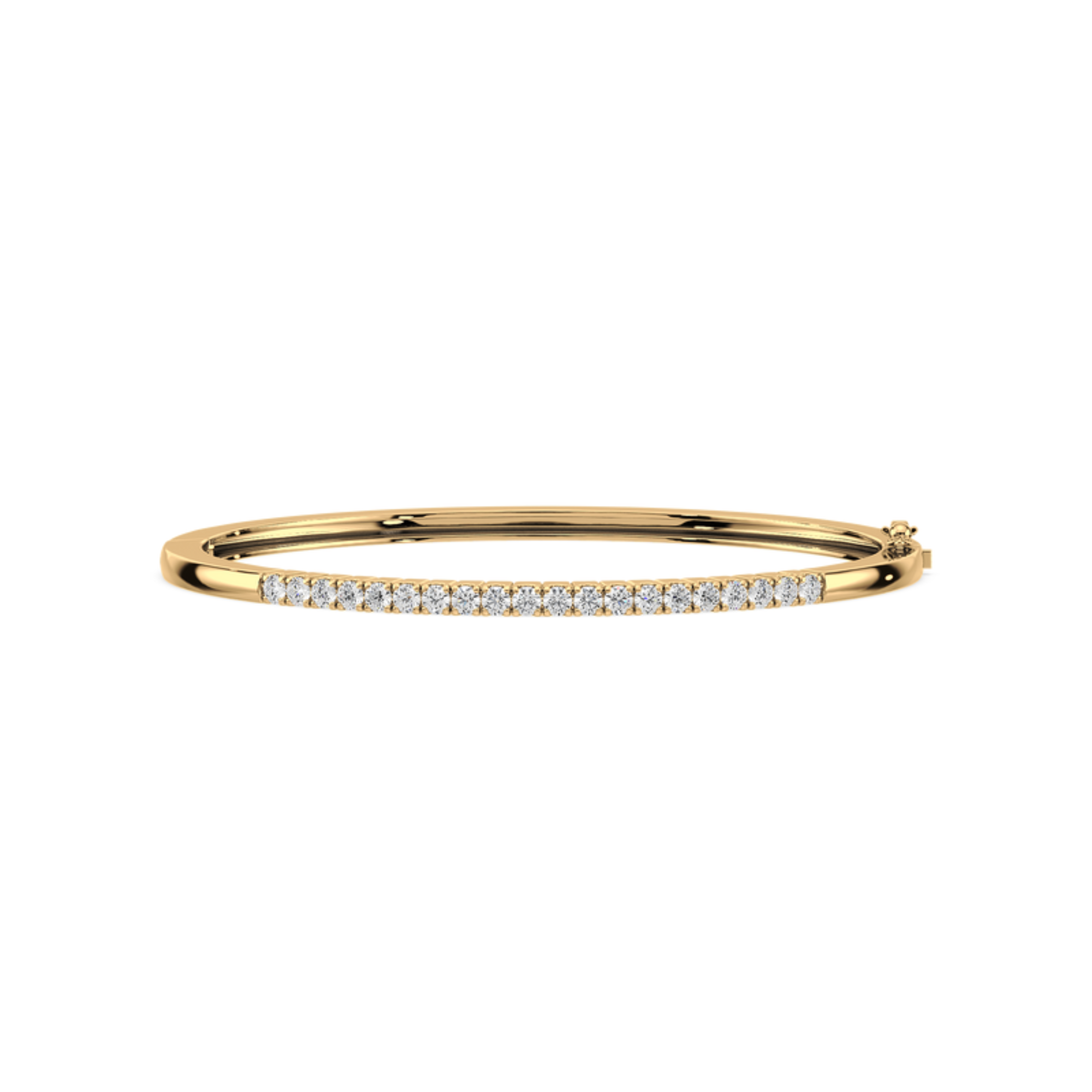 1/2 Carat Lab-Grown Diamond Bangle