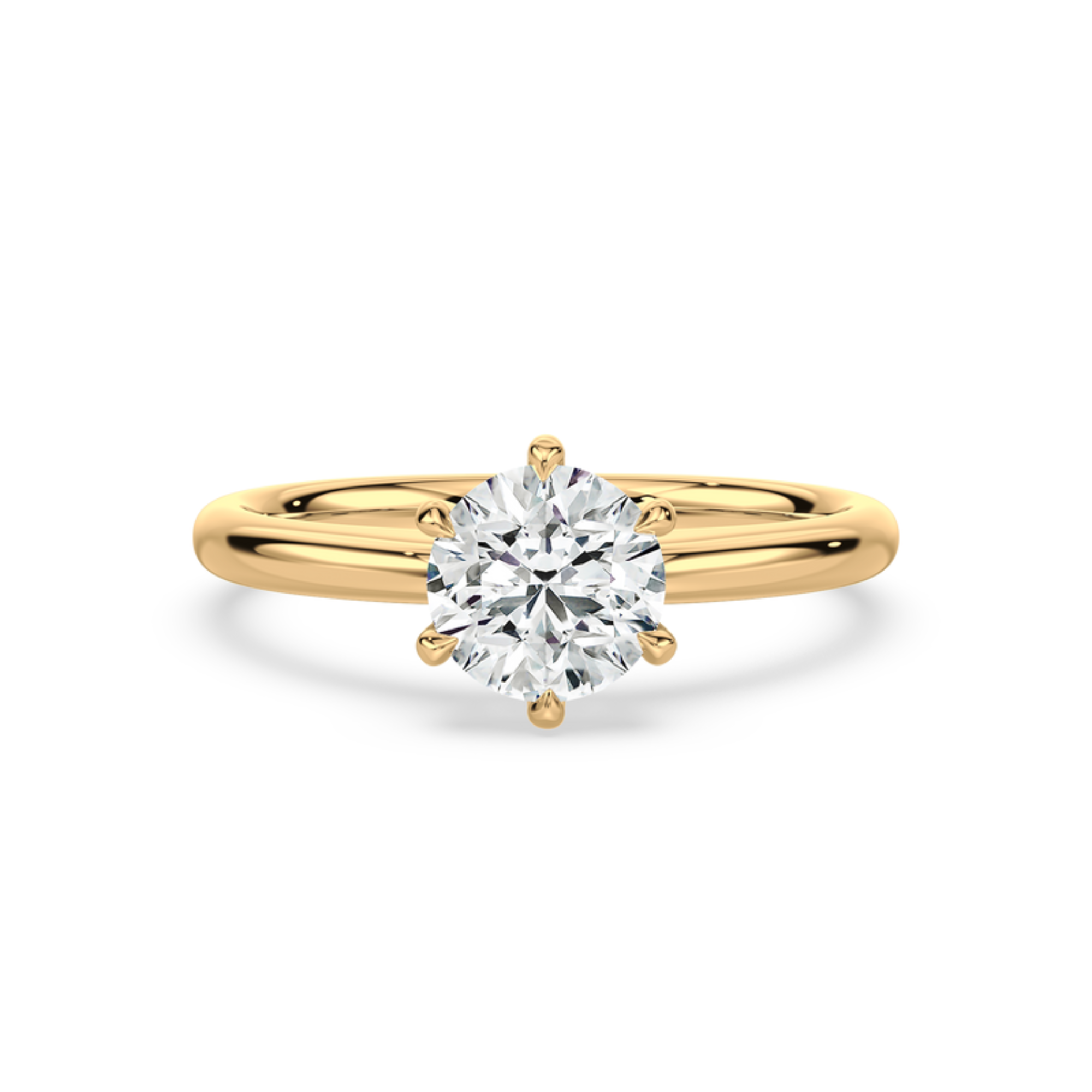 1 Carat Solitaire Lab-Grown Diamond Engagement Ring