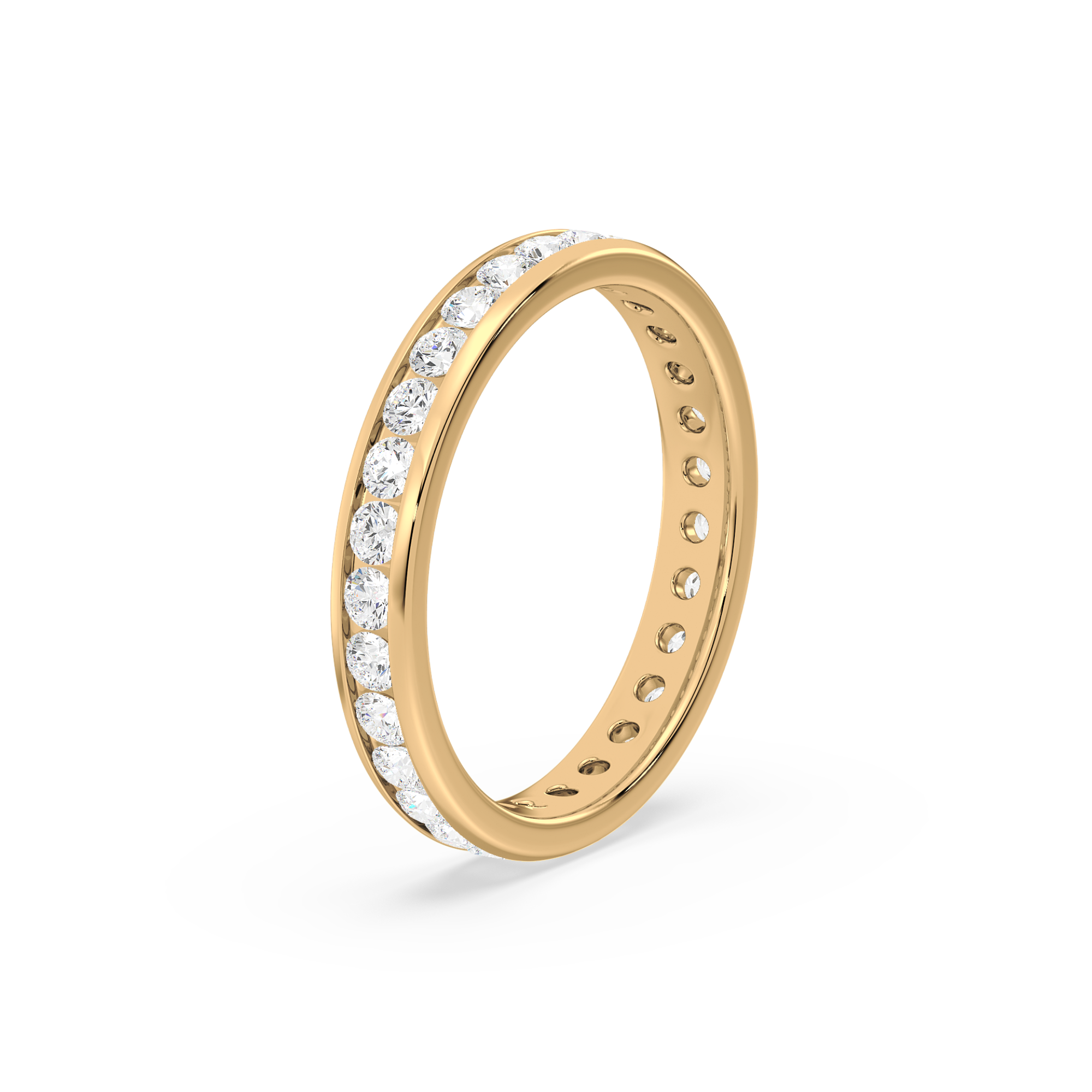 1 1/3 Carat Channel Set Eternity Lab-Grown Diamond Band
