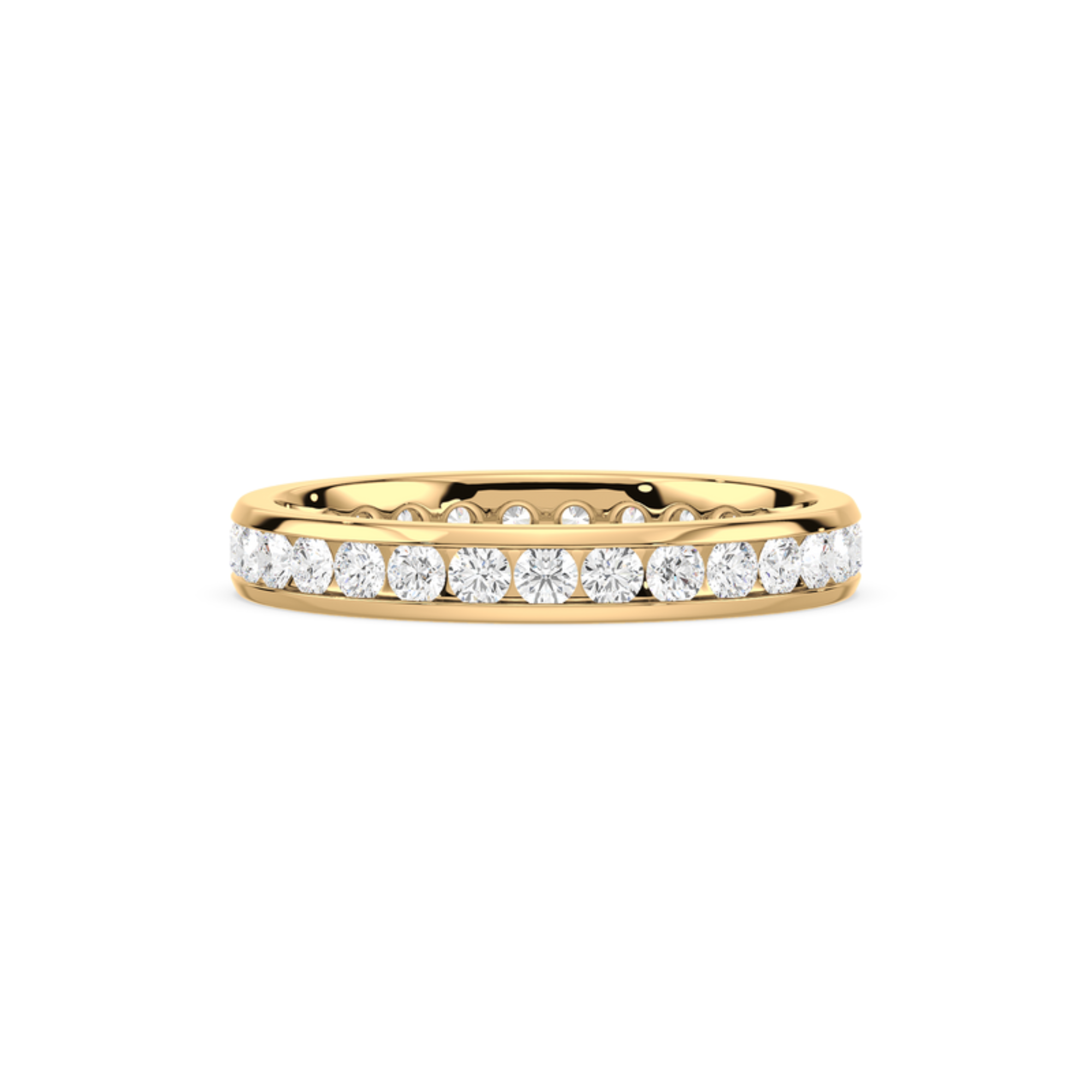 1 1/3 Carat Channel Set Eternity Lab-Grown Diamond Band