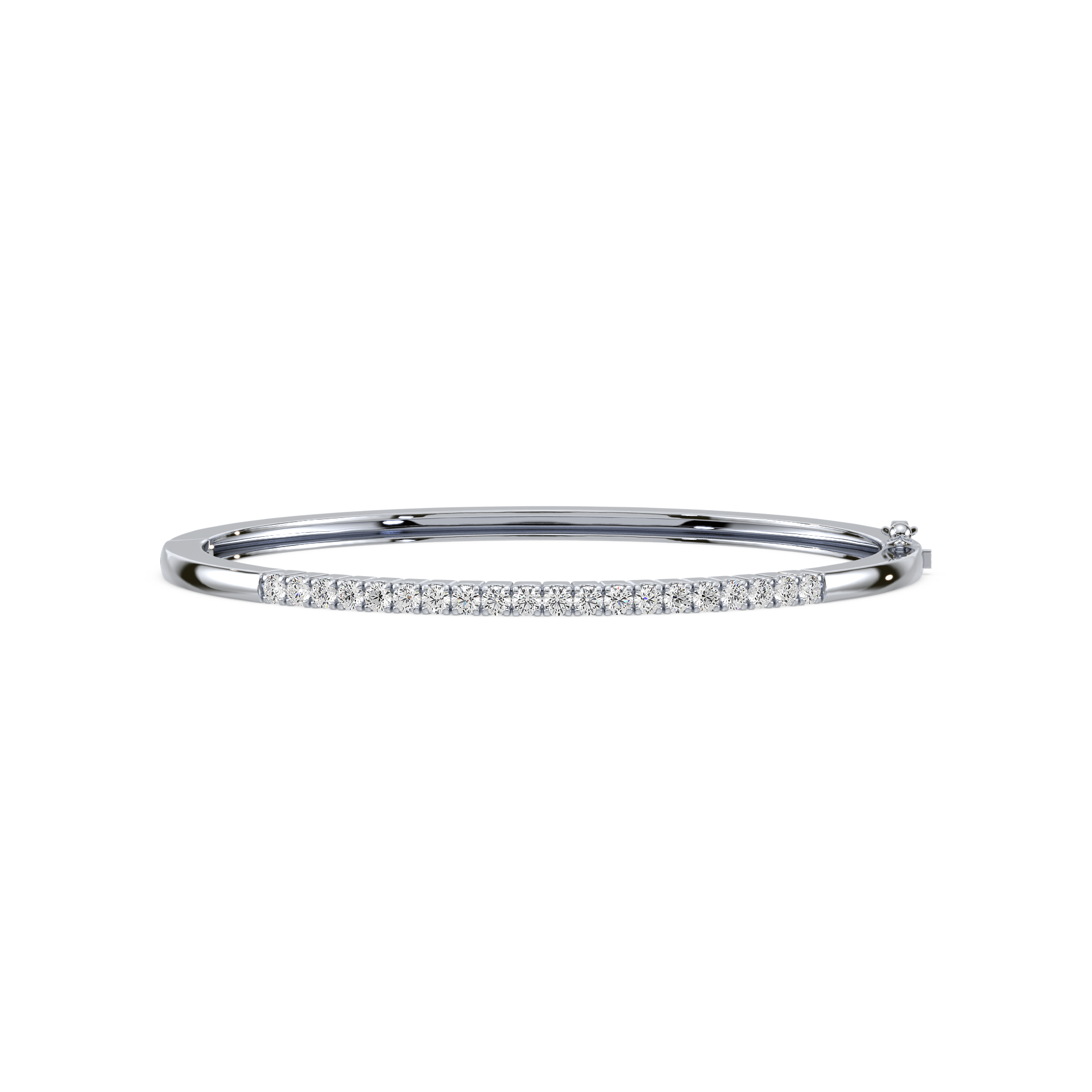 1/2 Carat Lab-Grown Diamond Bangle