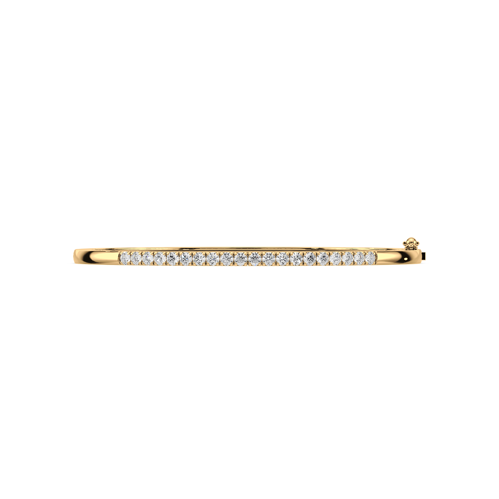 1/2 Carat Lab-Grown Diamond Bangle
