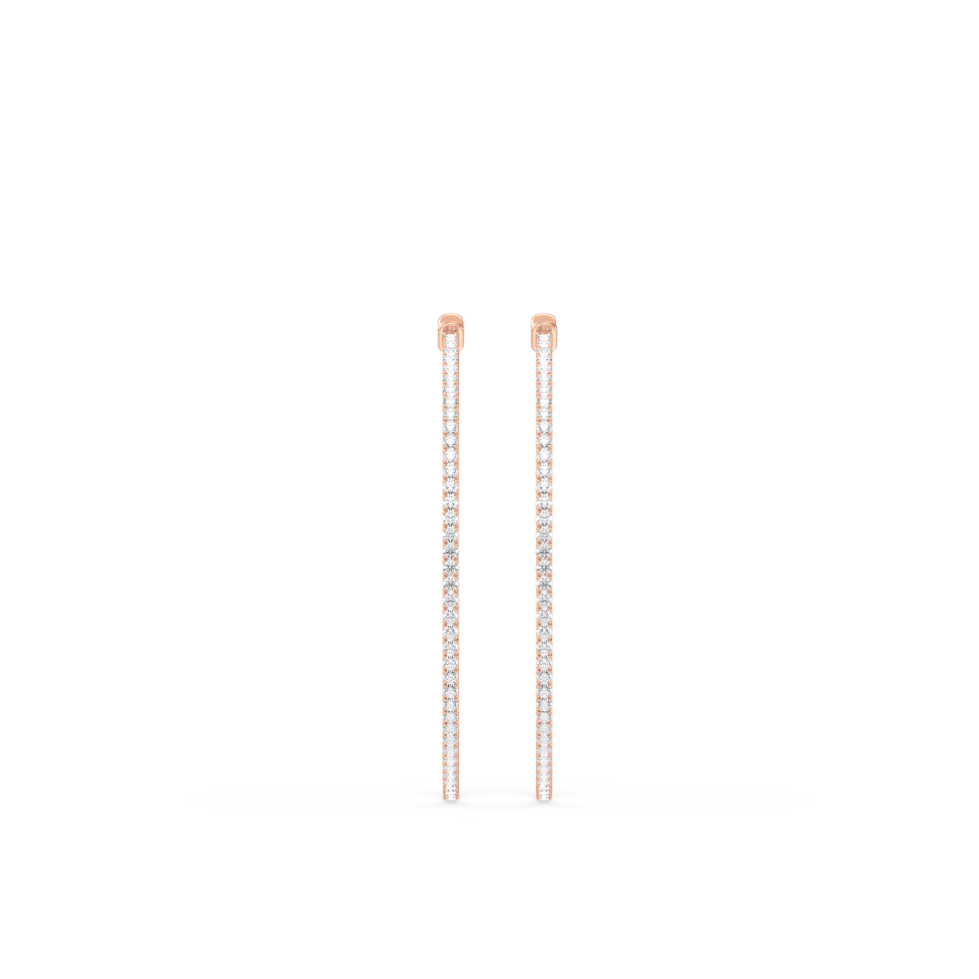 1 Carat Halo Style French-Set Lab-Grown Diamond Stud Earrings