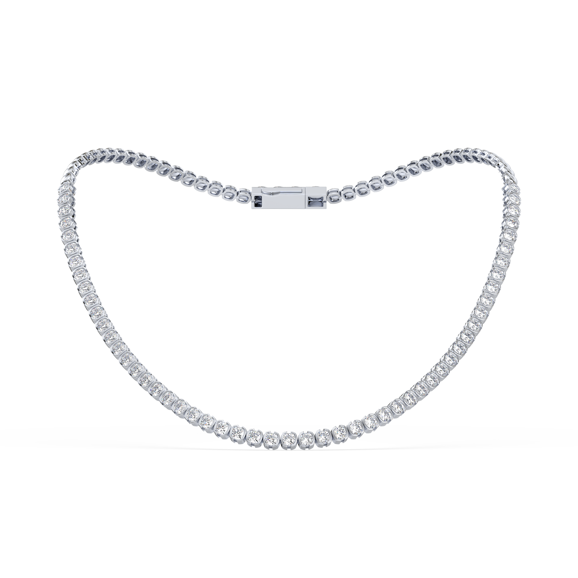 7 Carat Lab-Grown Diamond Necklace