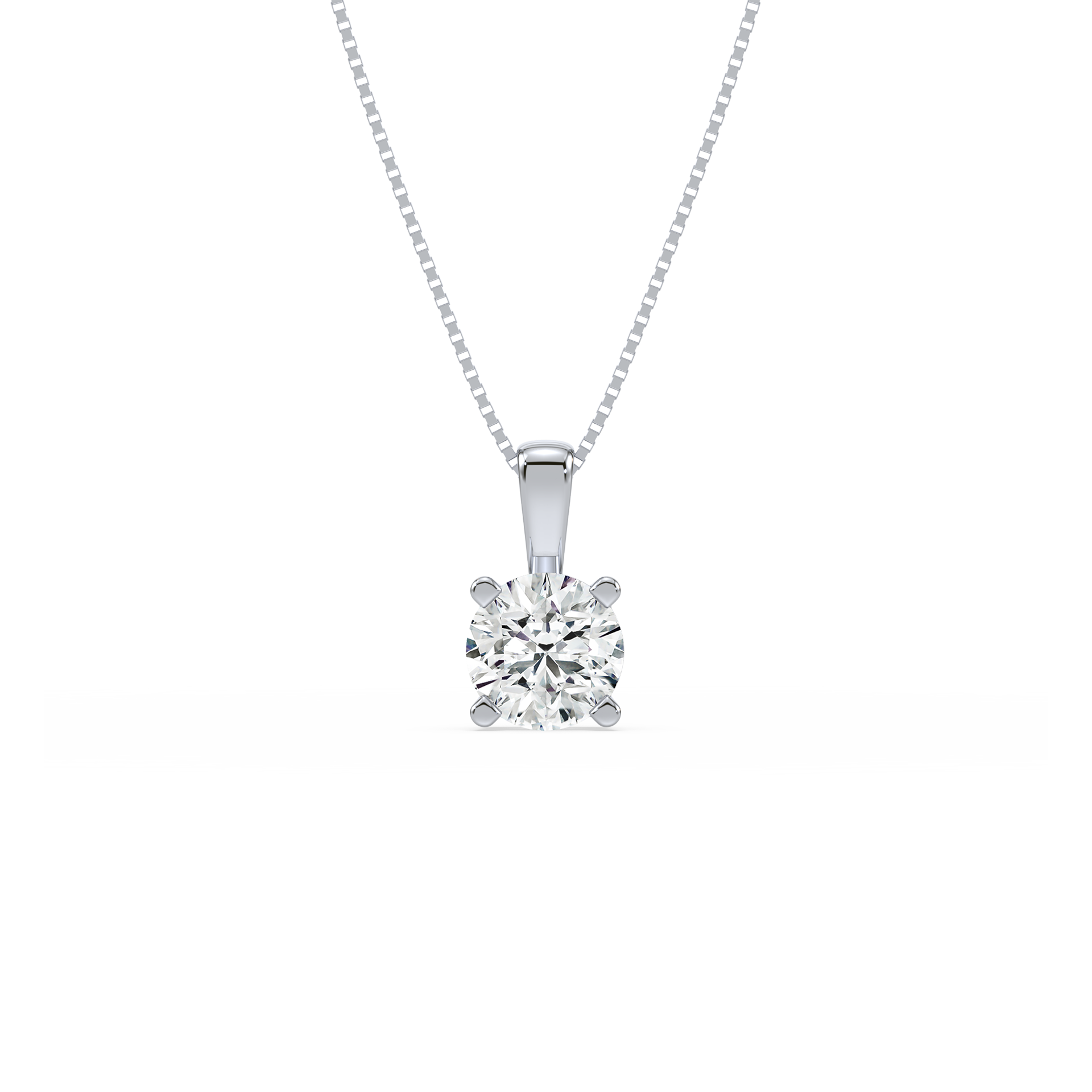 3/4 Carat Solitaire Lab-Grown Diamond Pendant