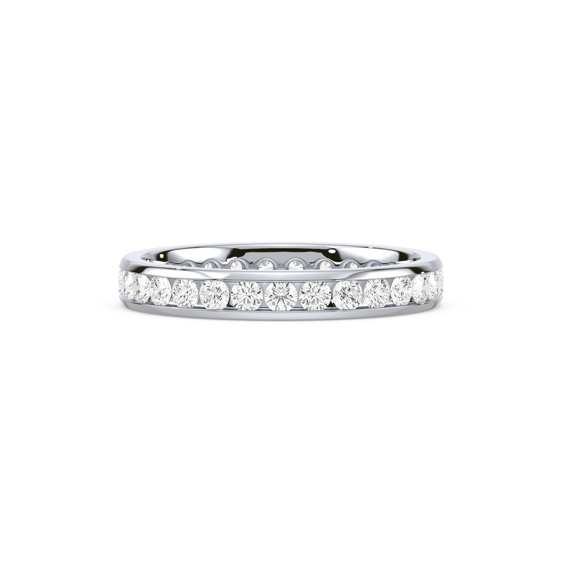 1 1/3 Carat Channel Set Eternity Lab-Grown Diamond Band