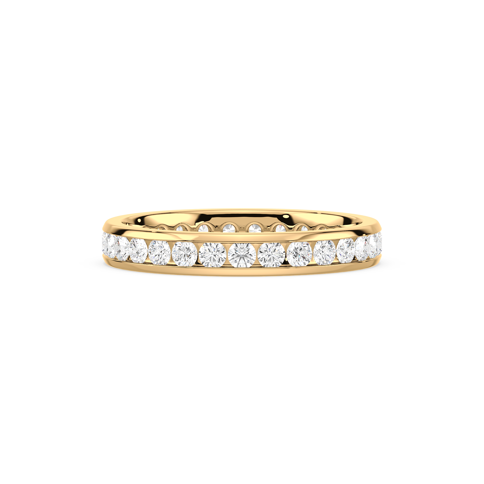 1 1/3 Carat Channel Set Eternity Lab-Grown Diamond Band