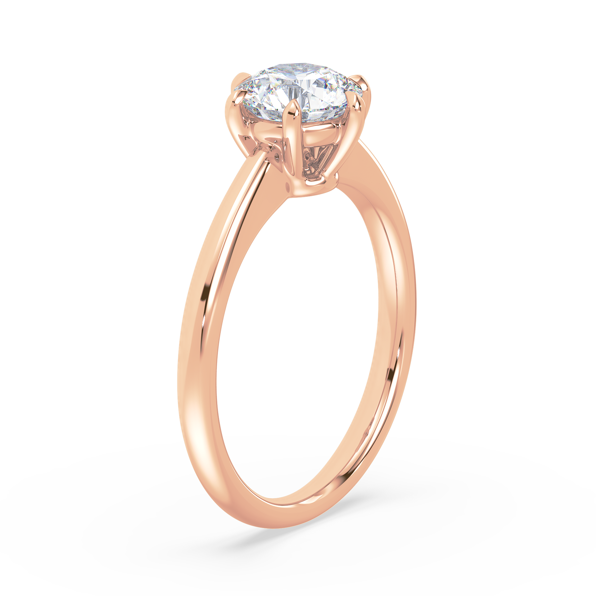 1 Carat Solitaire Lab-Grown Diamond Engagement Ring
