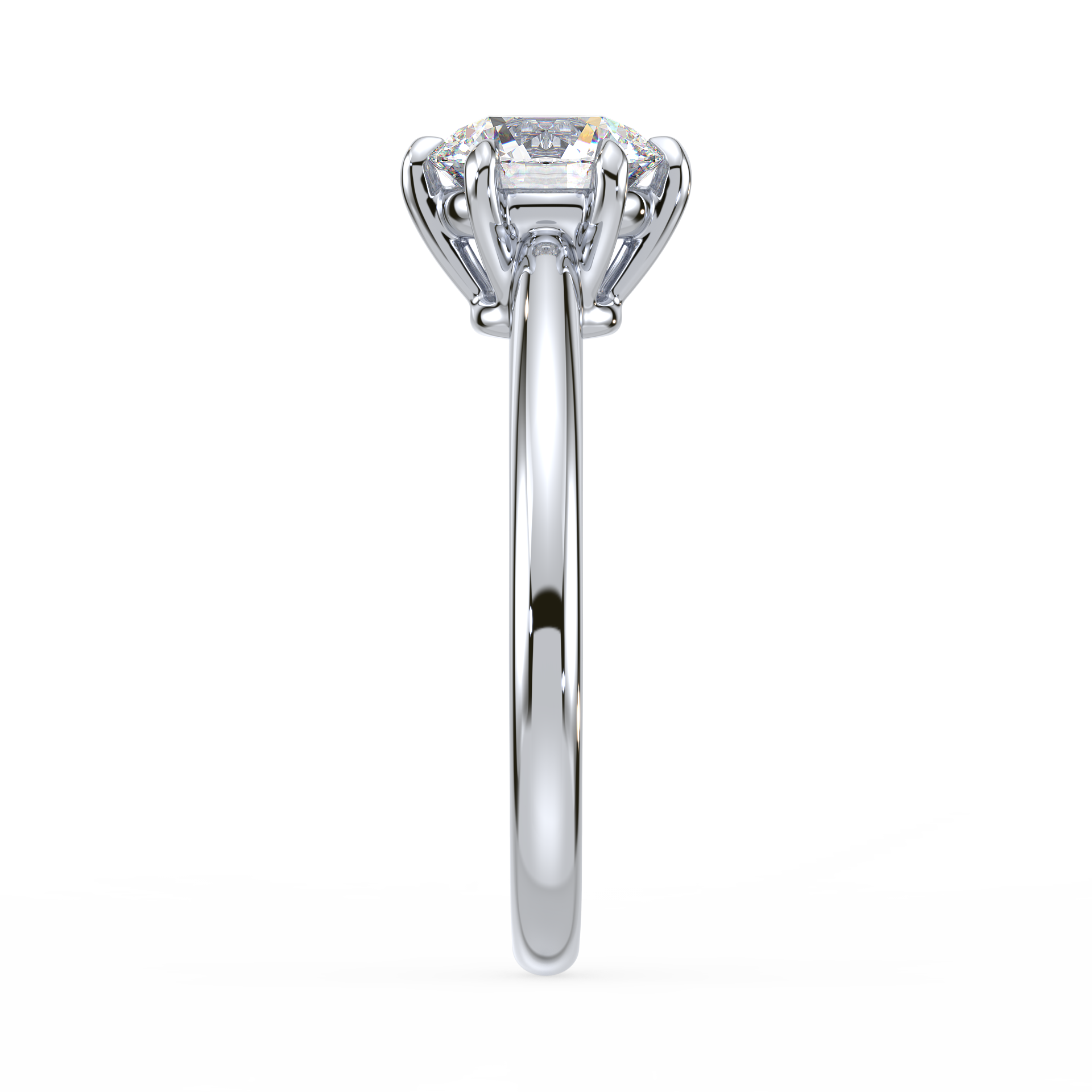1 Carat Solitaire Lab-Grown Diamond Engagement Ring