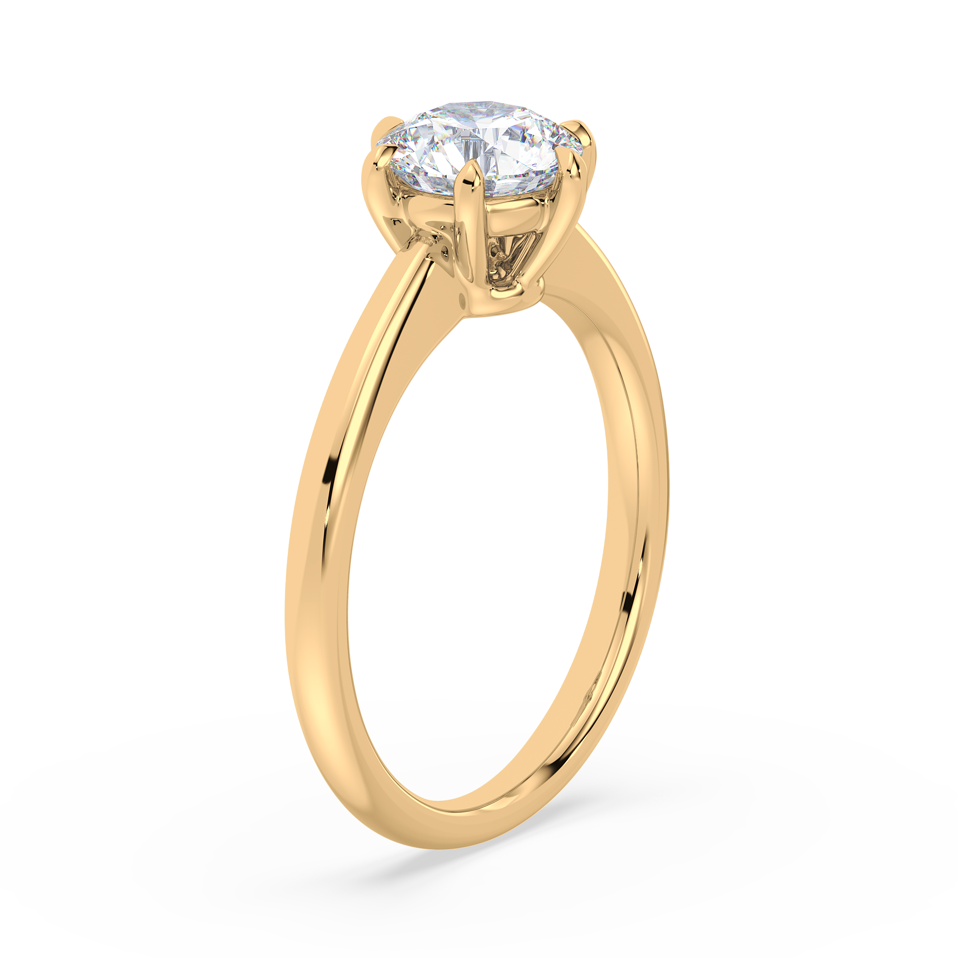 1 Carat Solitaire Lab-Grown Diamond Engagement Ring